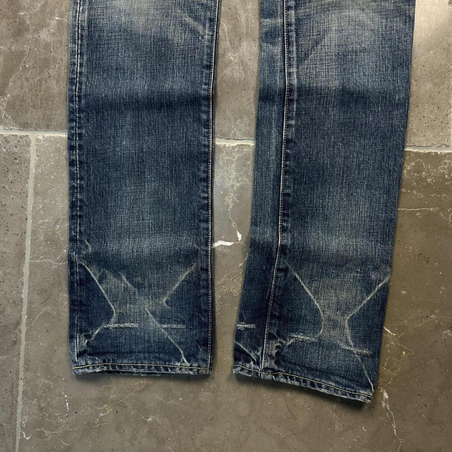 Hysteric Glamour Skinny Studded Ripped Denim Jeans W30 L32
