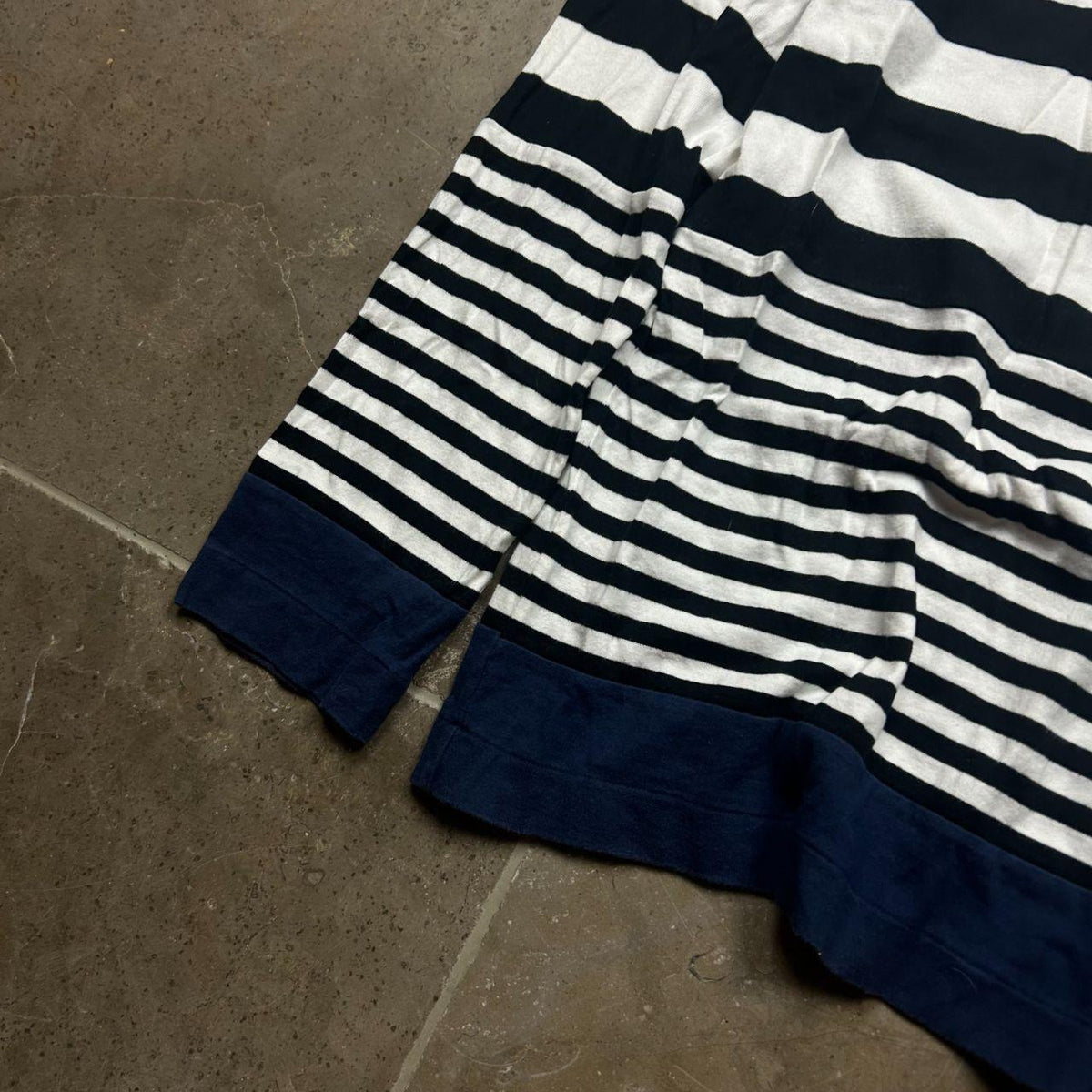 Comme des Garcons Black Striped Long Sleeve Shirt L
