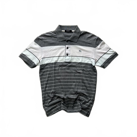 Burberry Black Label Striped Polo Shirt M