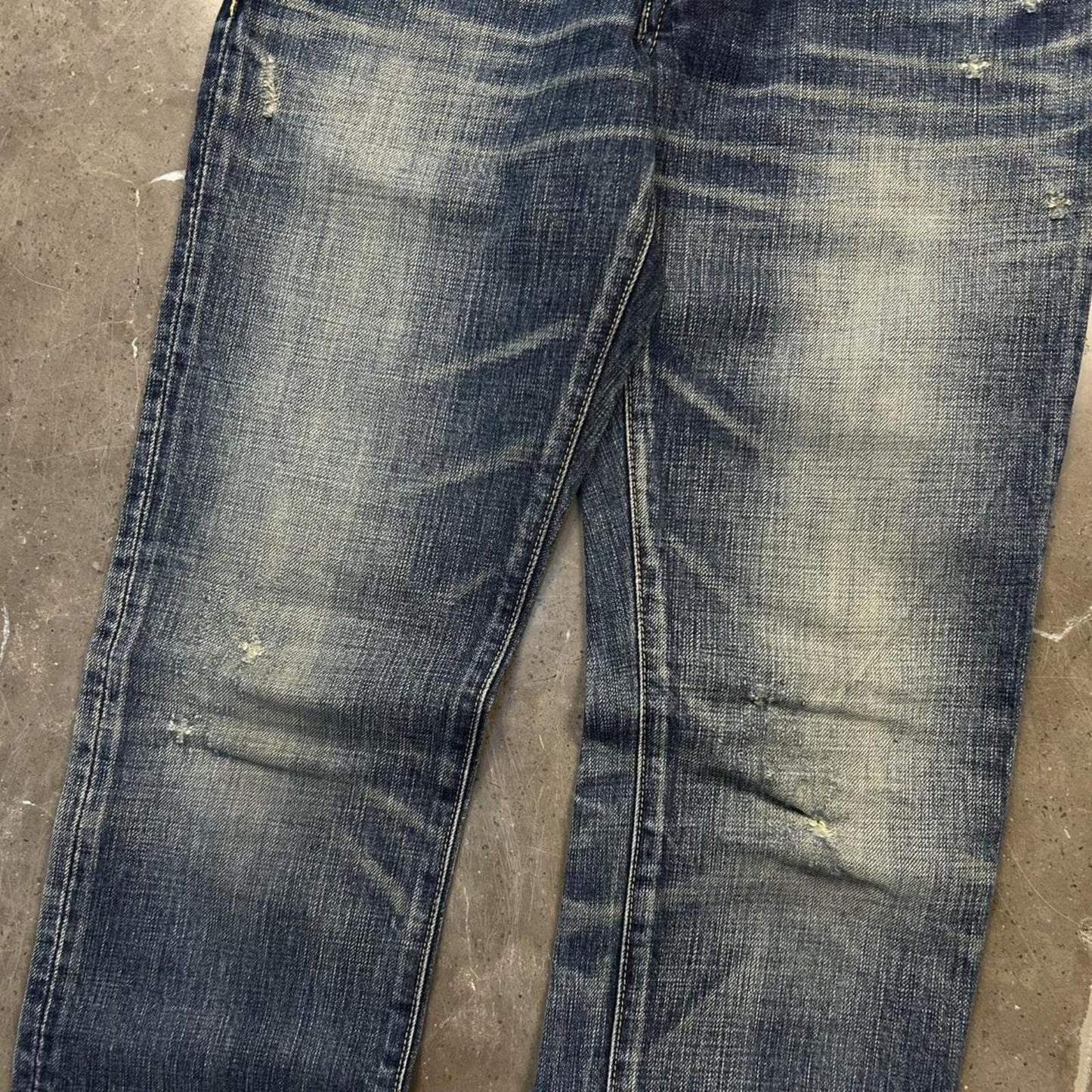 Hysteric Glamour Skinny Studded Ripped Denim Jeans W30 L32