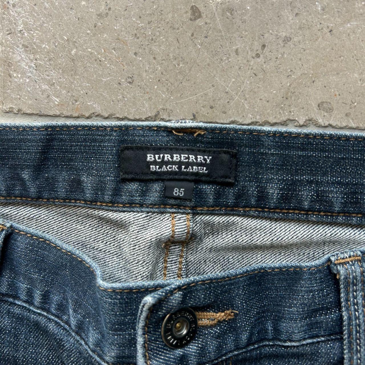 Vintage Burberry Black Label Nova Check Bootcut Jeans W32 L34