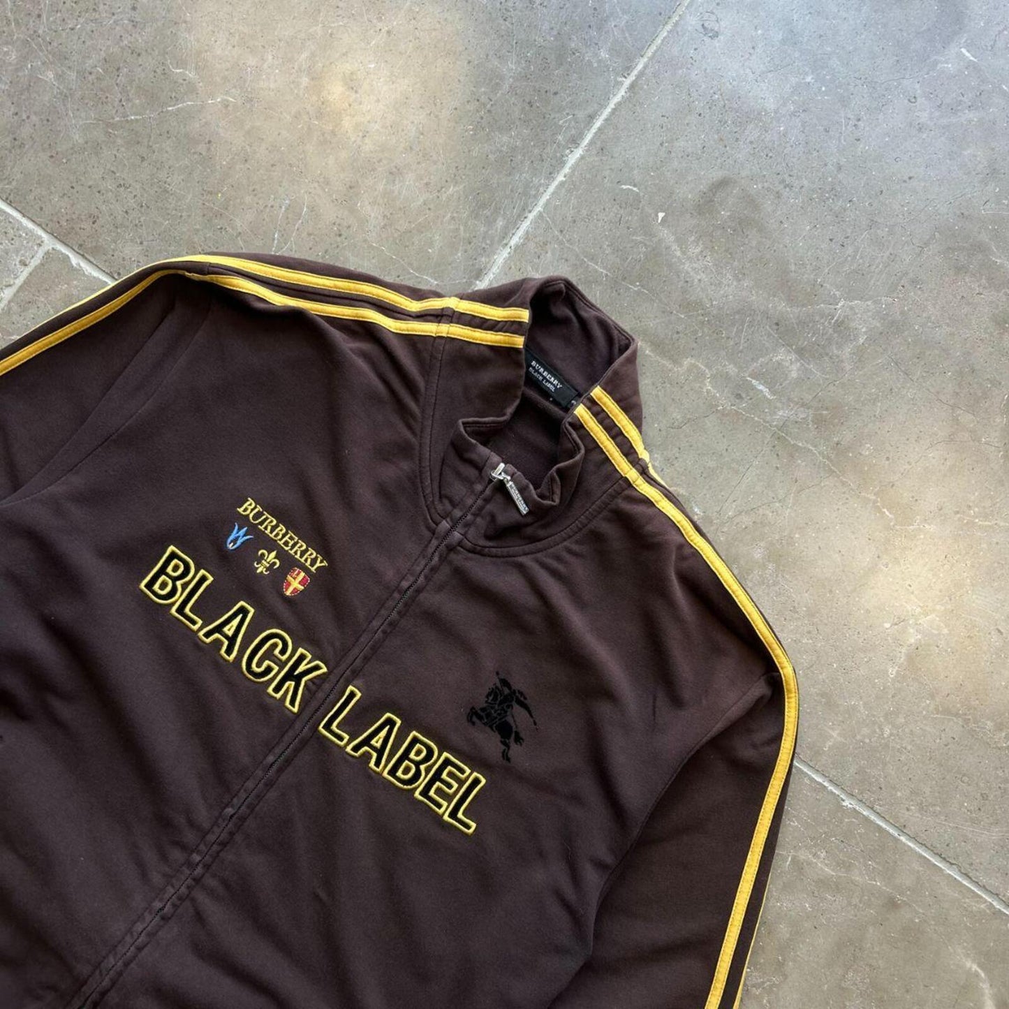 Burberry Black Label Zip Up Jumper M