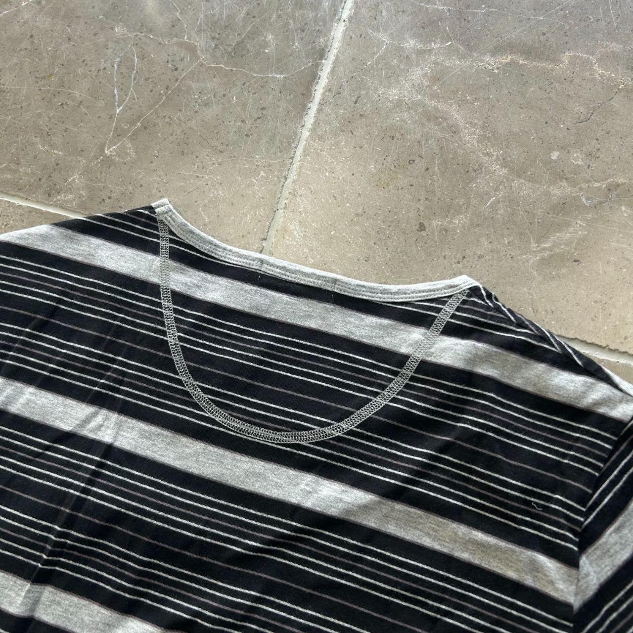 Burberry Black Label Striped Pocket T Shirt S