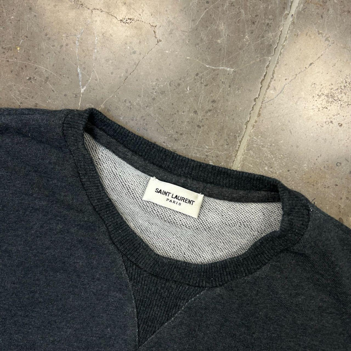 Saint Laurent Lighting Bolt Sweatshirt SS18 L
