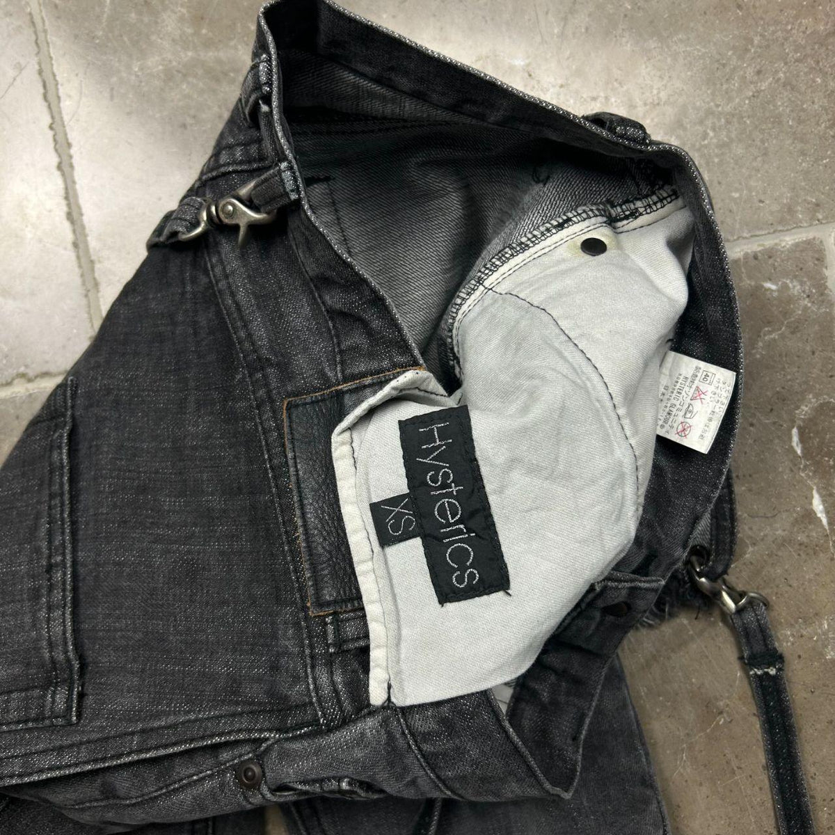 Hysteric Glamour Slim Skinny Flap Denim Jeans W28 L30