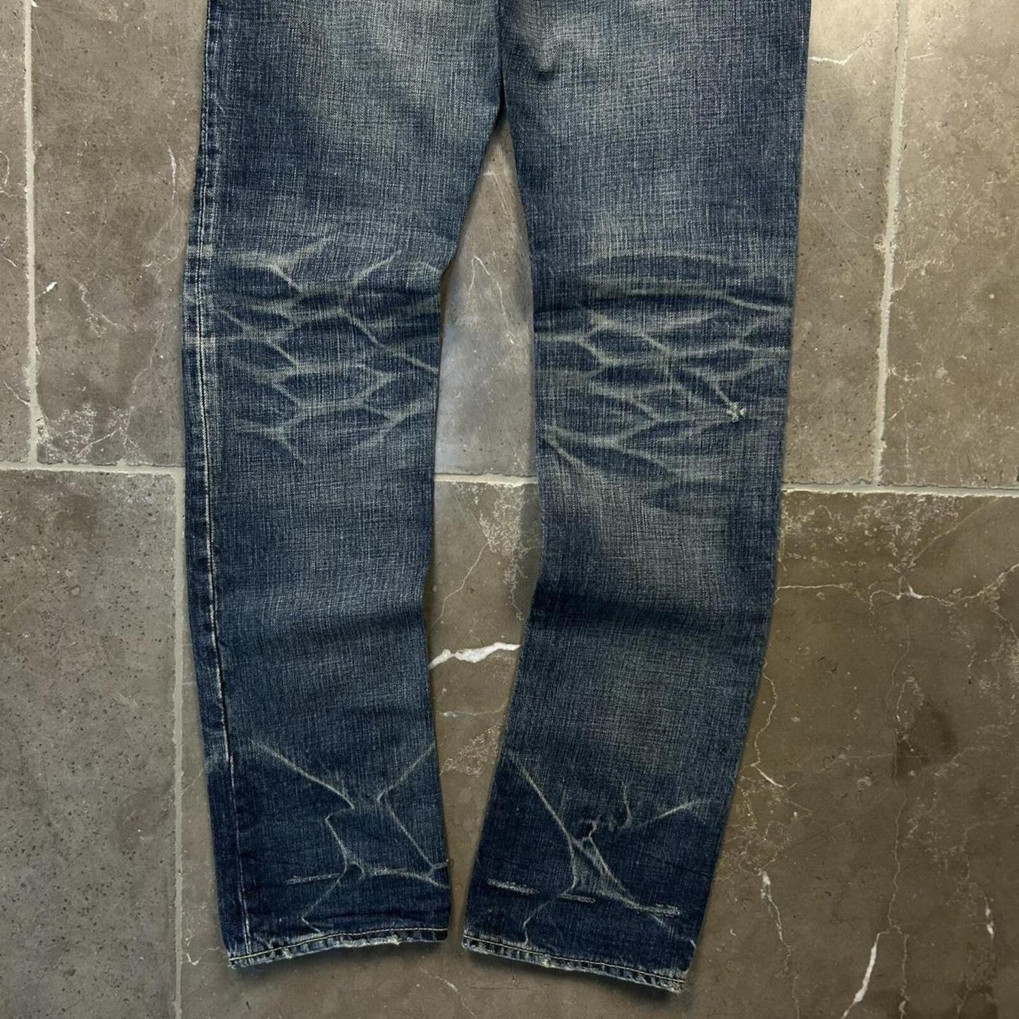 Hysteric Glamour Skinny Studded Ripped Denim Jeans W30 L32