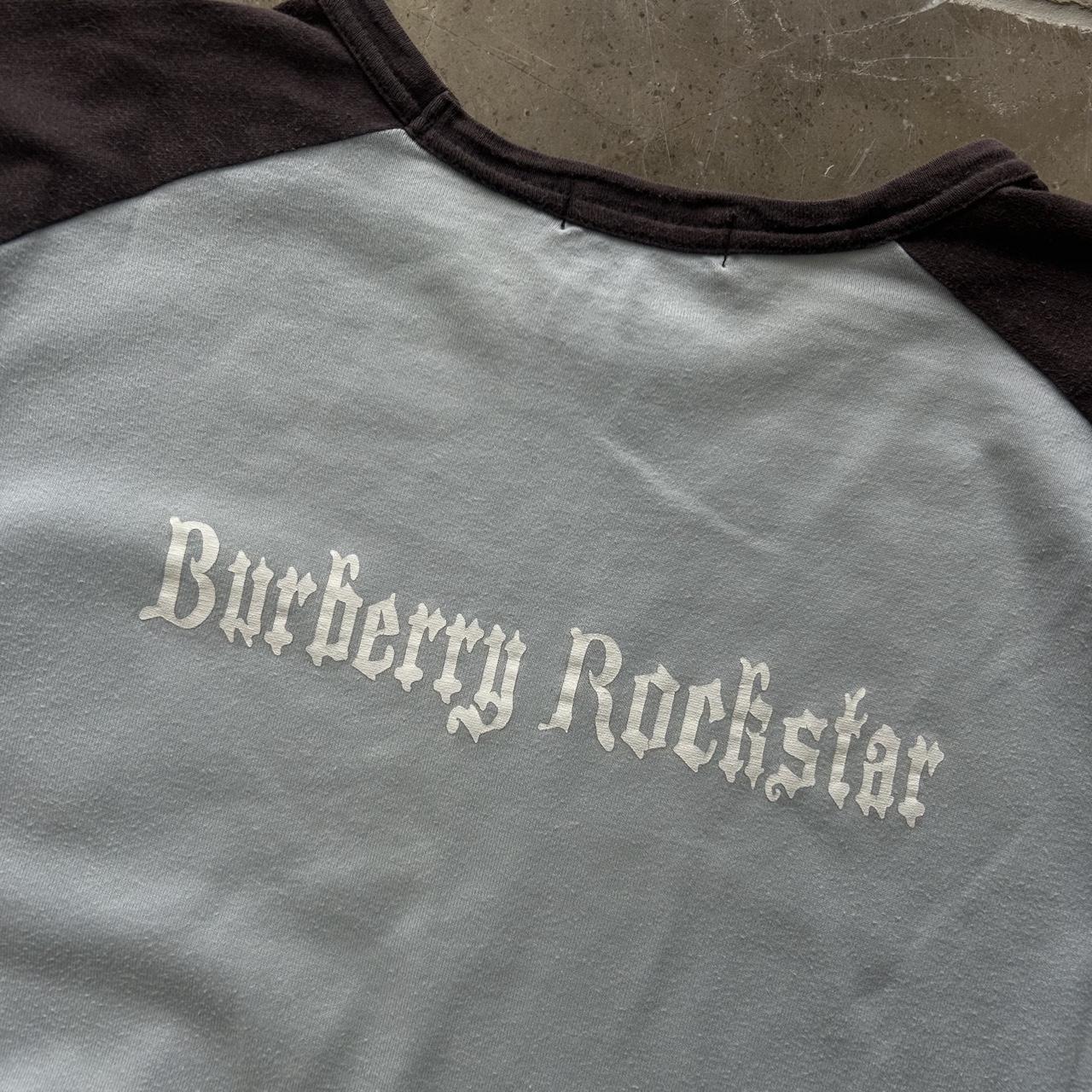 Vintage Burberry Black Label Relaxed Fit Star T Shirt M