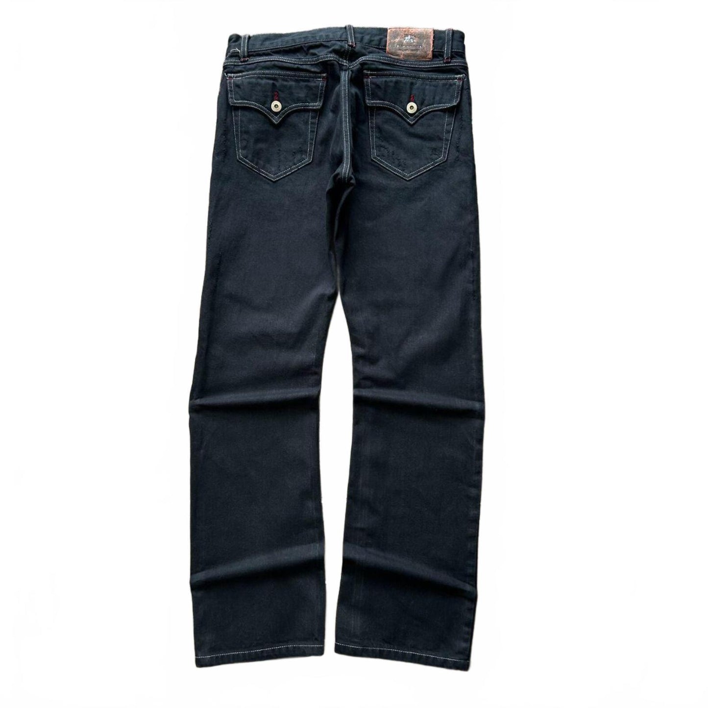 Vintage Burberry Black Label Relaxed Bootcut Jeans W30 L31