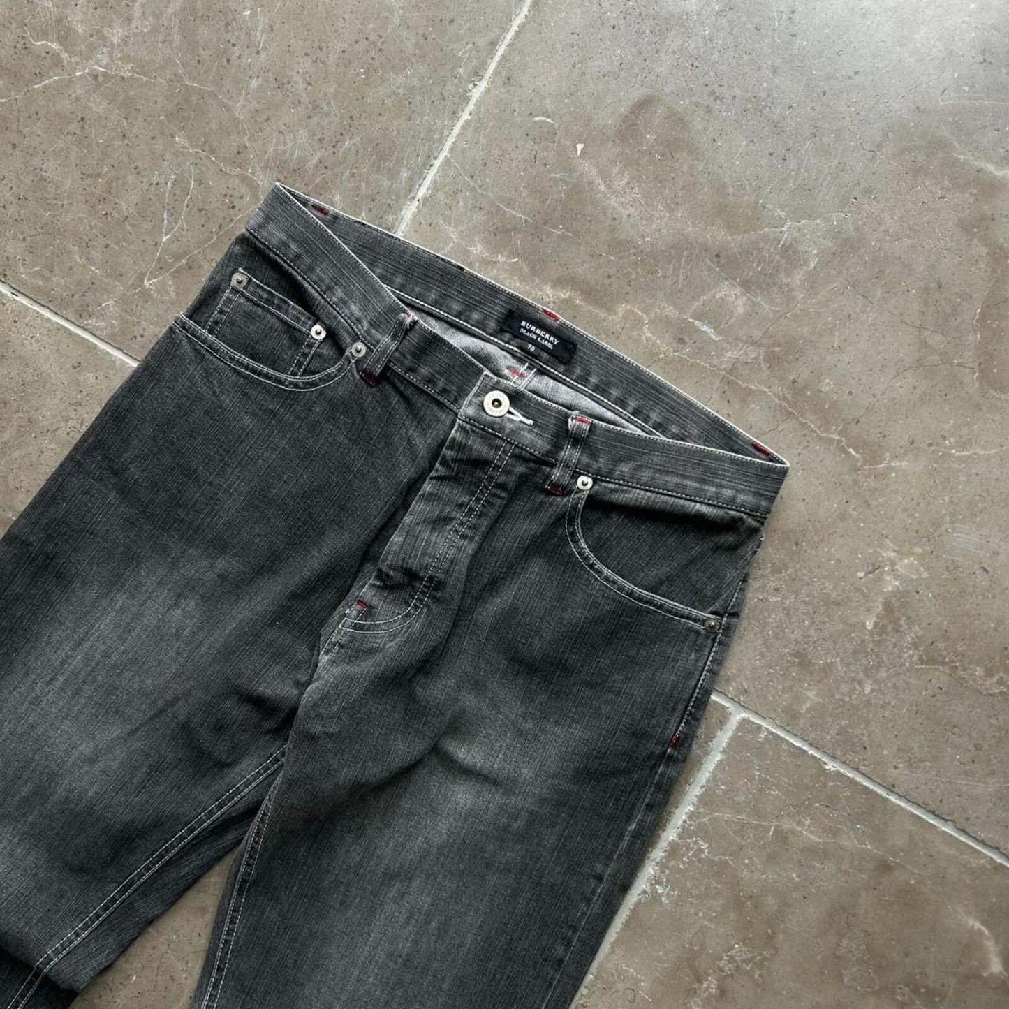 Vintage Burberry Black Label Straight Jeans W28 L31