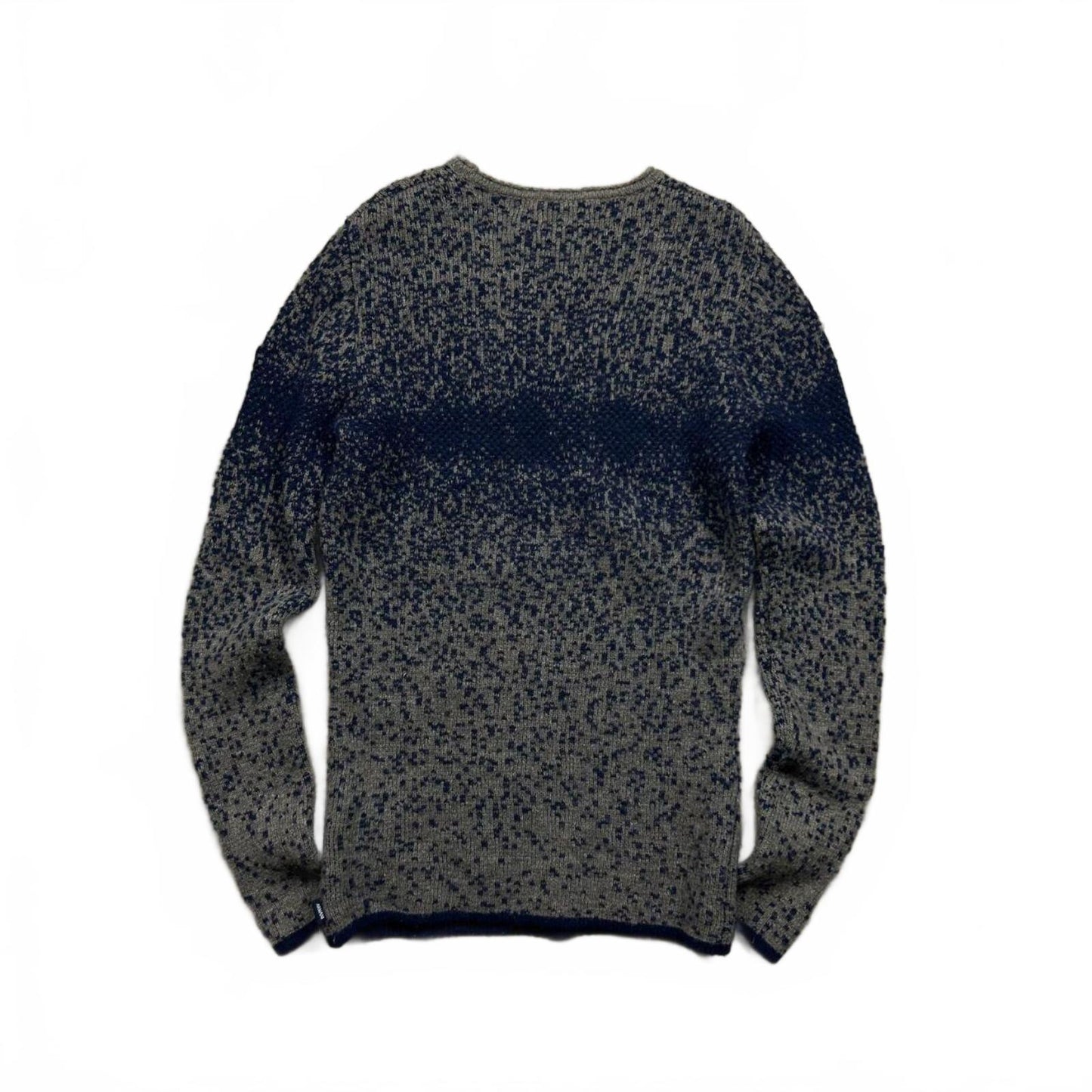 Vintage Armani Jeans Gradient Knit Jumper M