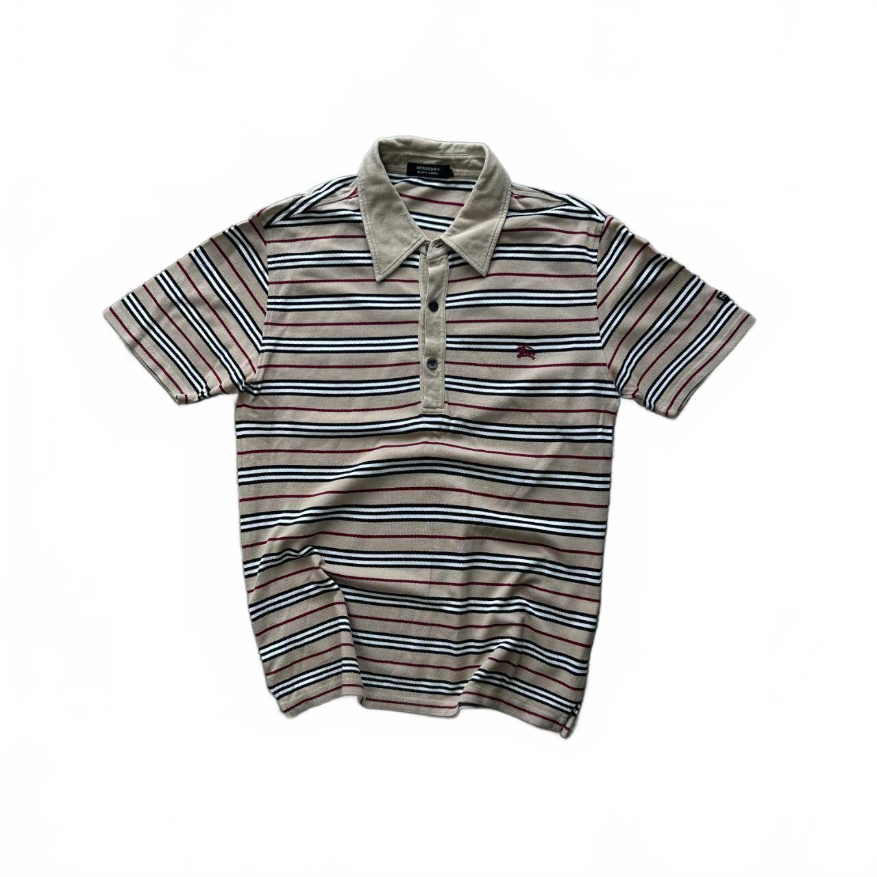 Burberry Black Label Striped Polo Shirt S