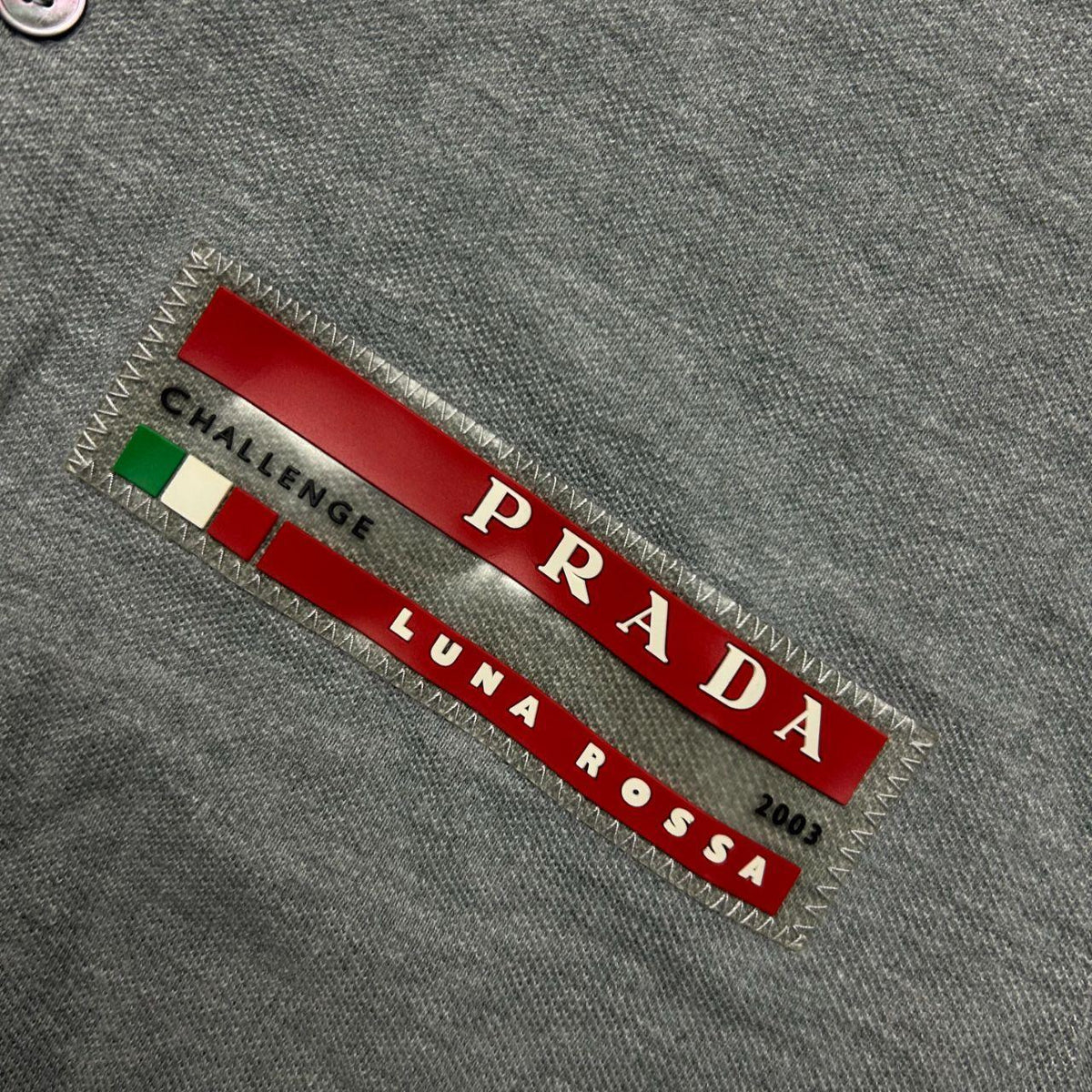 Vintage Prada Luna Rossa Polo Shirt L