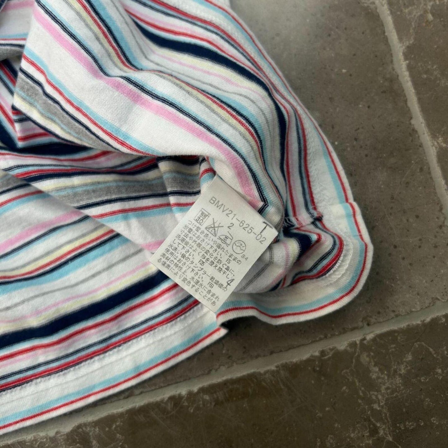 Burberry Black Label Striped Polo Shirt S