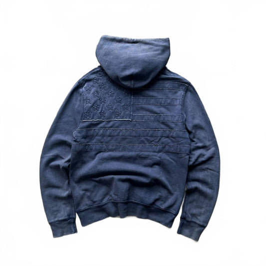 Ralph Lauren Denim and Supply USA Pullover Hoodie M