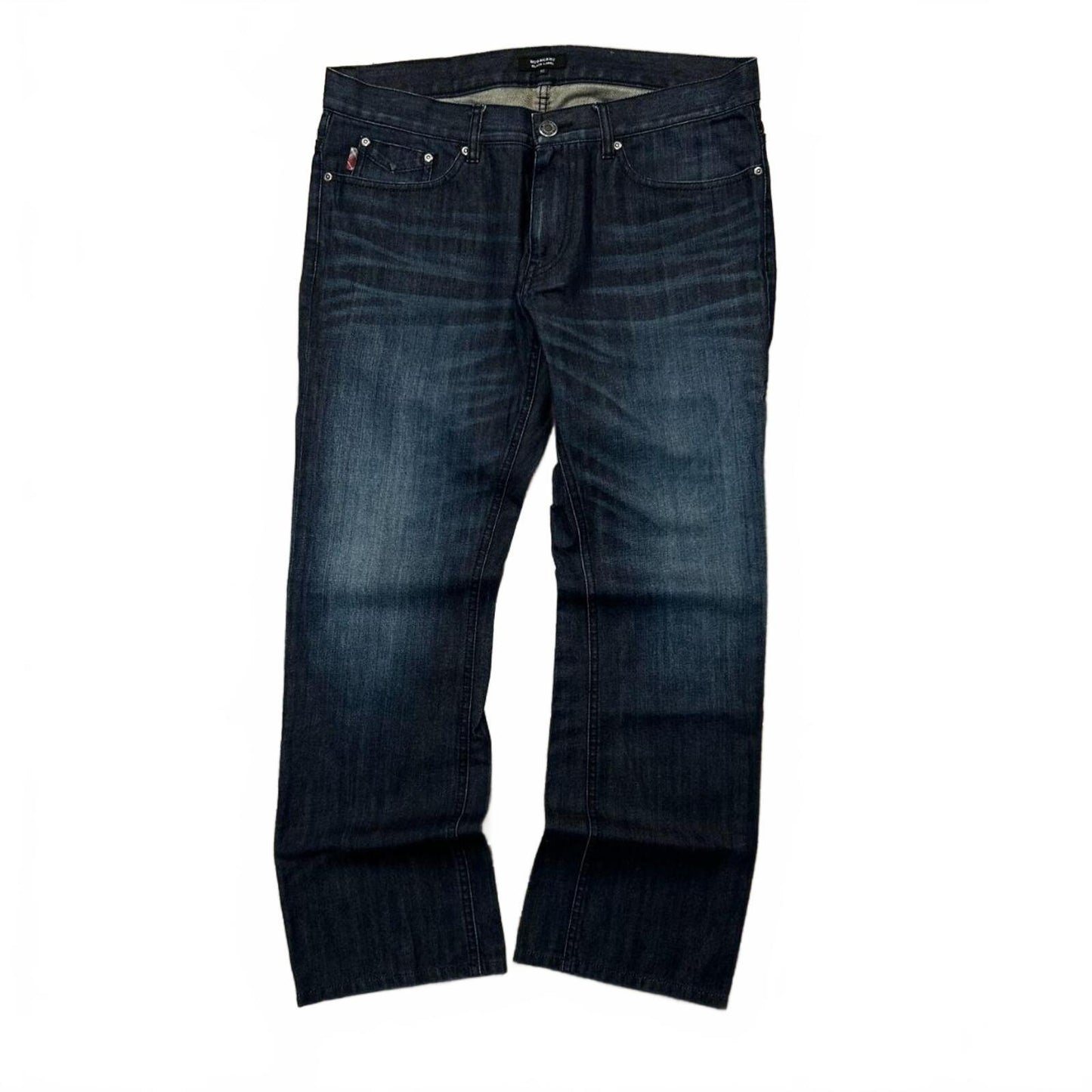 Vintage Burberry Black Label Relaxed Straight Jeans W34 L30