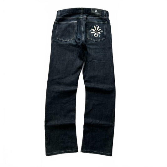 Vintage Burberry Black Label Relaxed Straight Jeans W30 L30