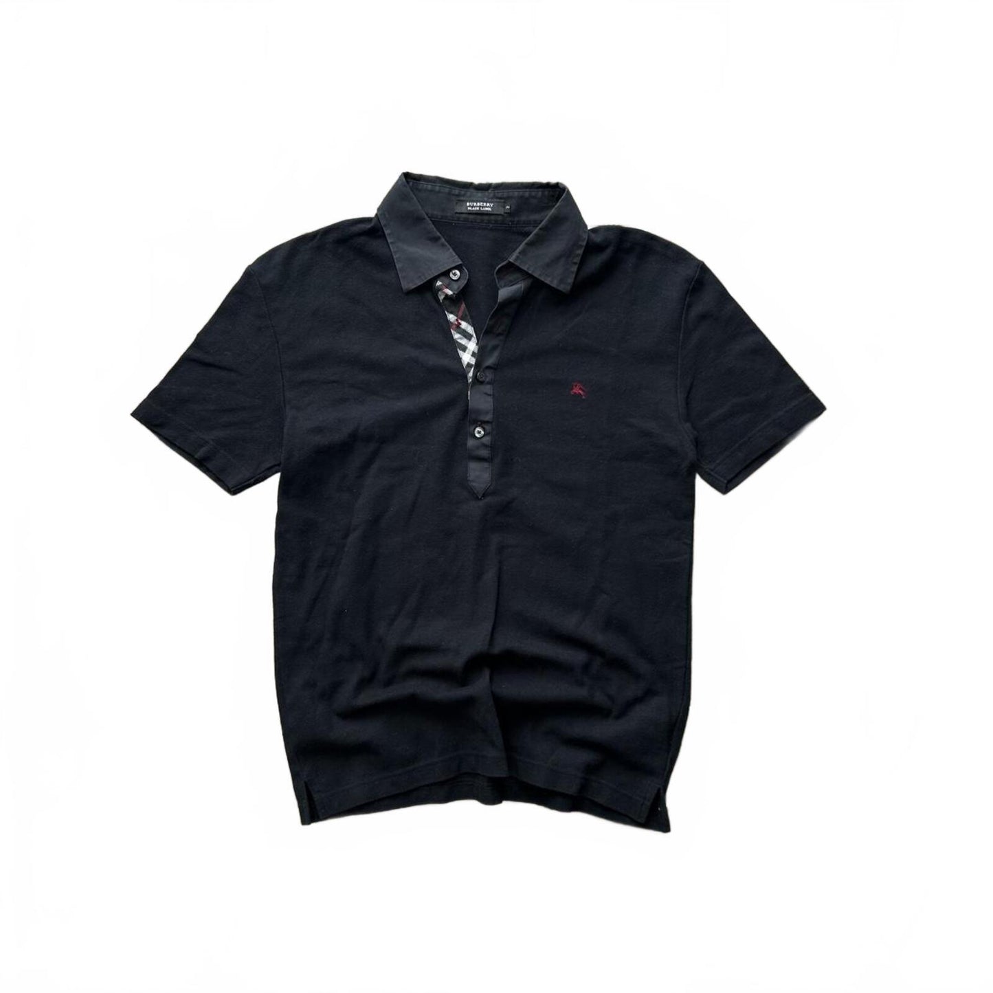 Burberry Black Label Nova Check Polo Shirt S