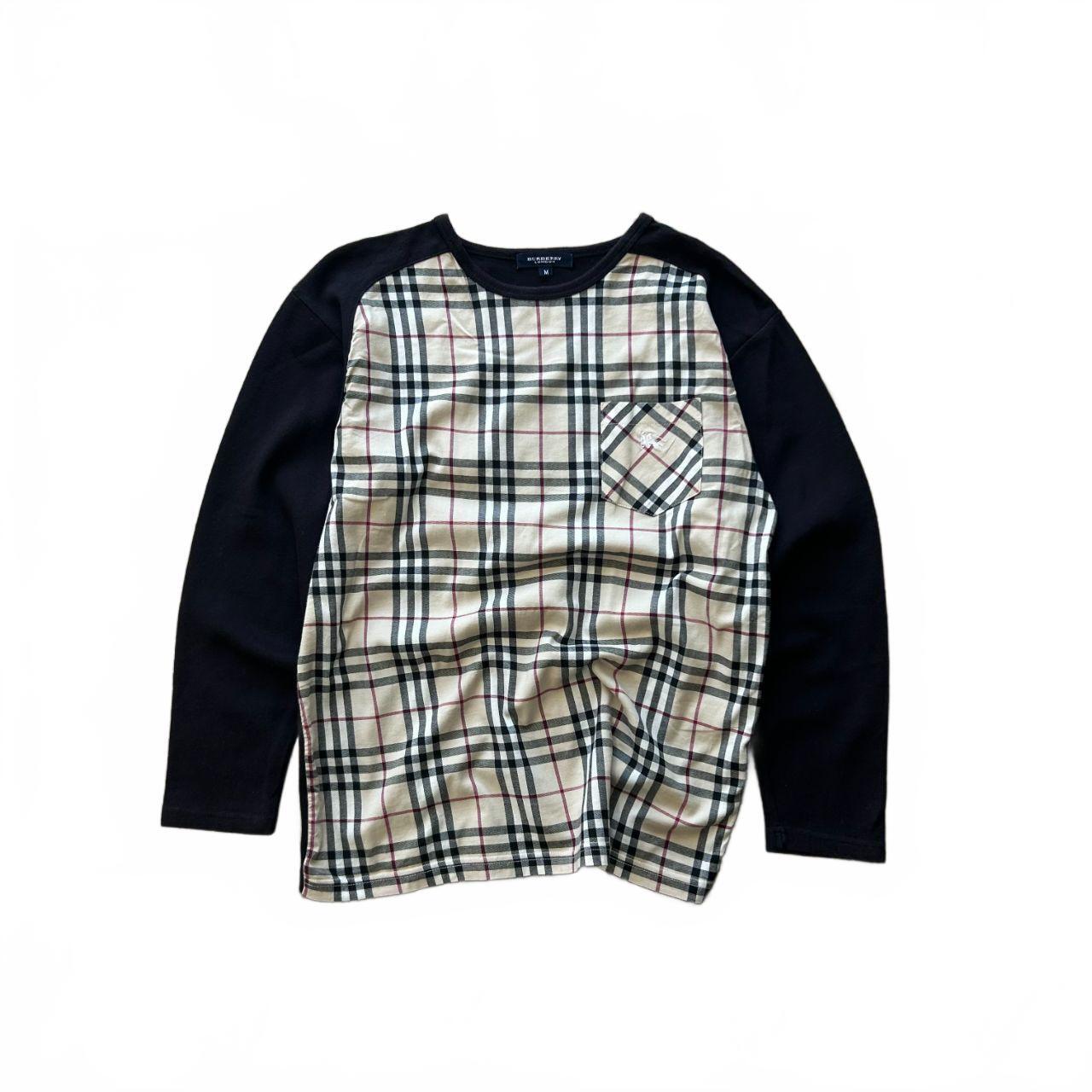 Burberry London Nova Check Long Sleeve T Shirt M