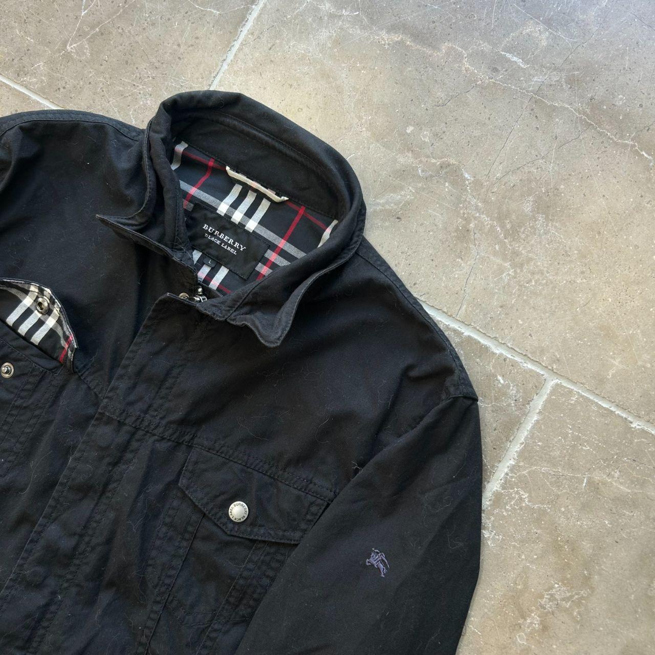 Burberry Black Label Military Utility Zip Up Jacket M