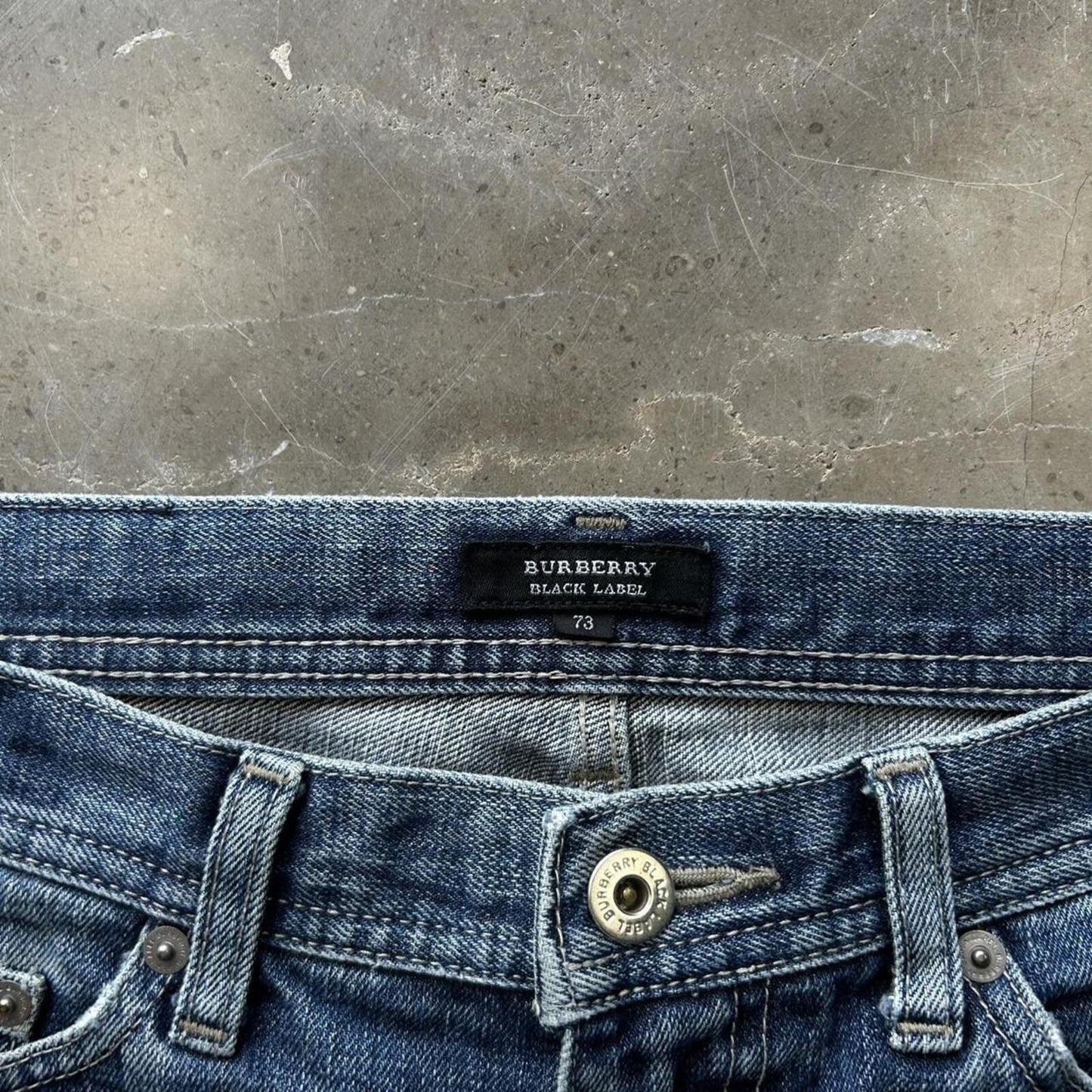Vintage Burberry Black Label Bootcut Jeans W30 L31