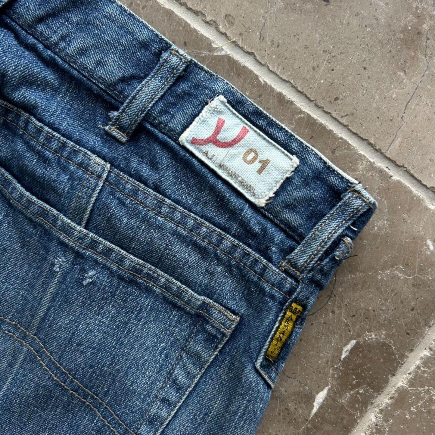 Vintage Armani Jeans Relaxed Bootcut / Flare Jeans W34 L34