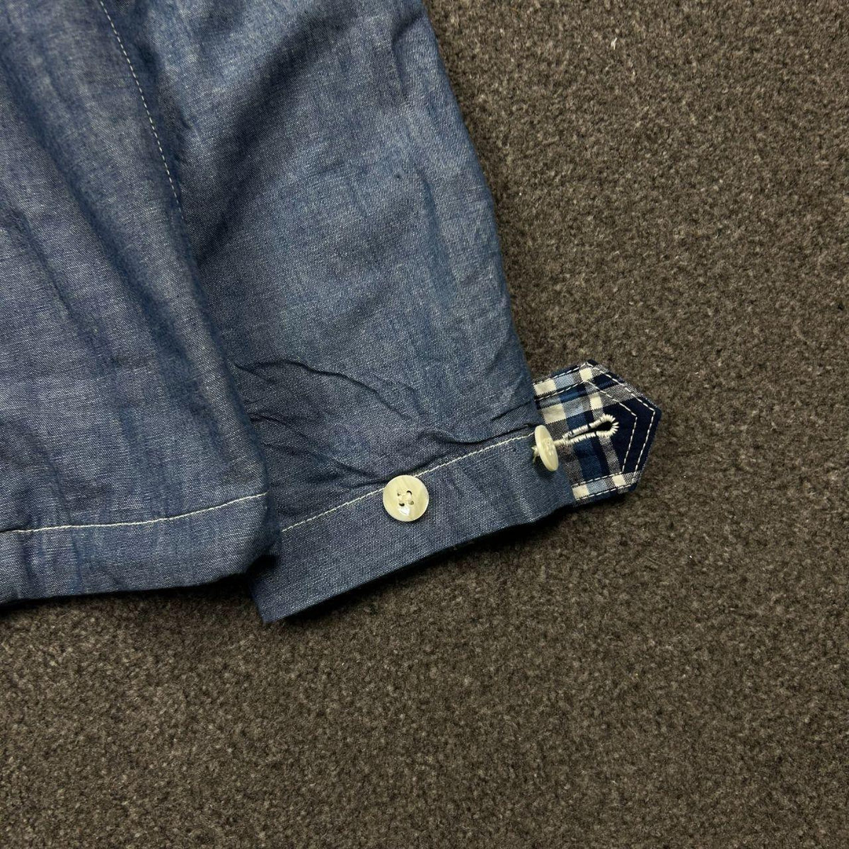 Comme des Garcons Homme 2012 Plaid Hooded Jacket XS