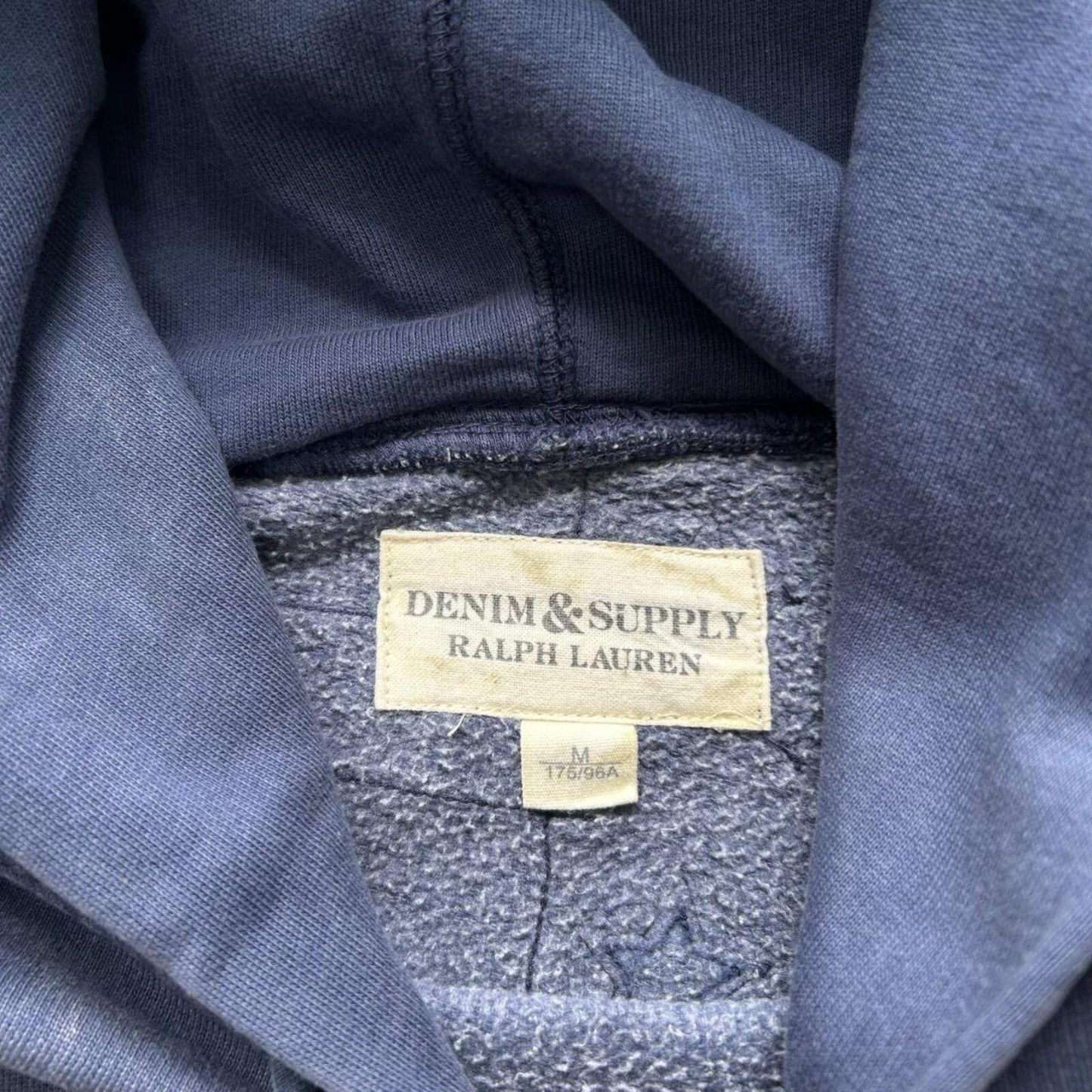 Ralph Lauren Denim and Supply USA Pullover Hoodie M