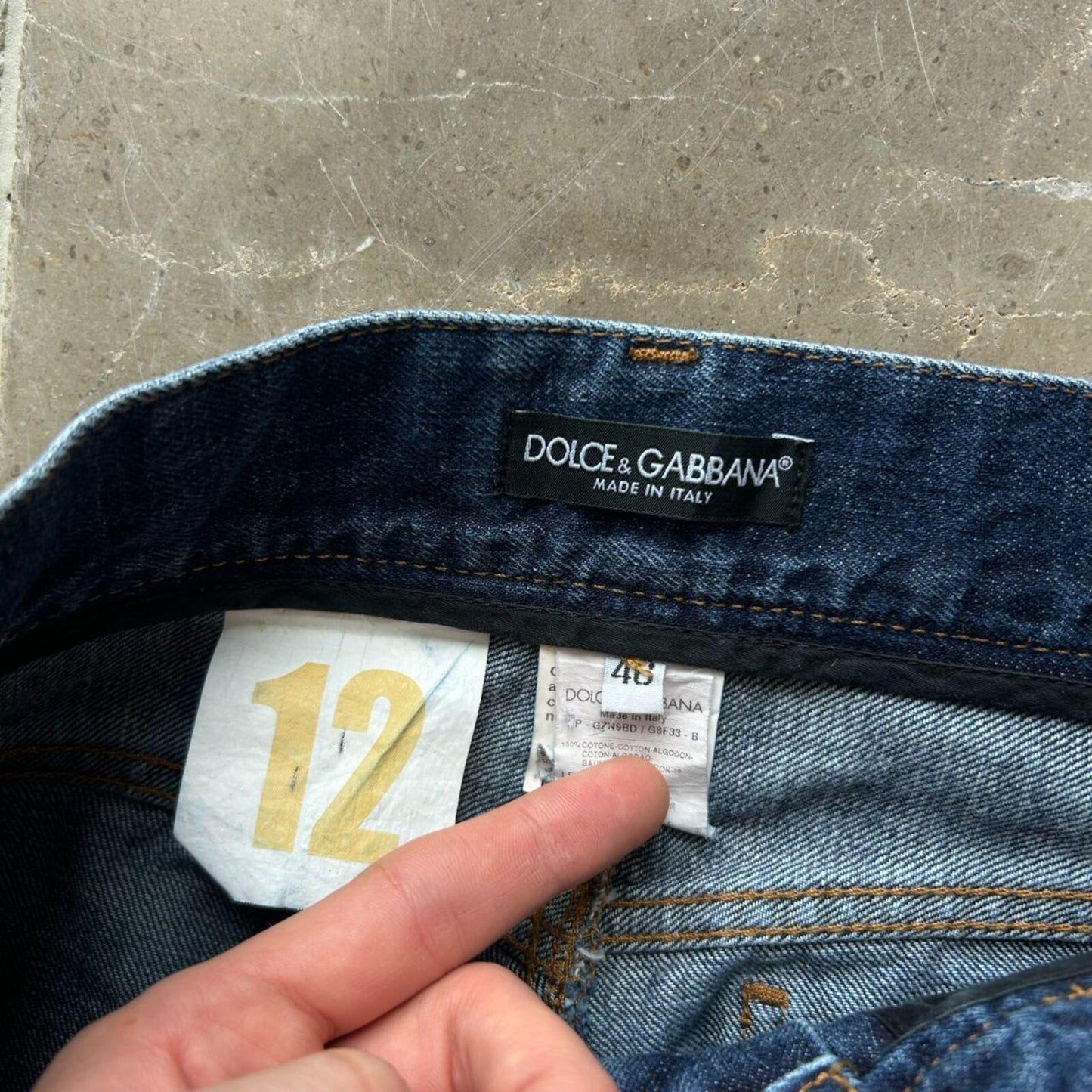 Dolce Gabbana Jeans Slim Fit Denim W30 L34