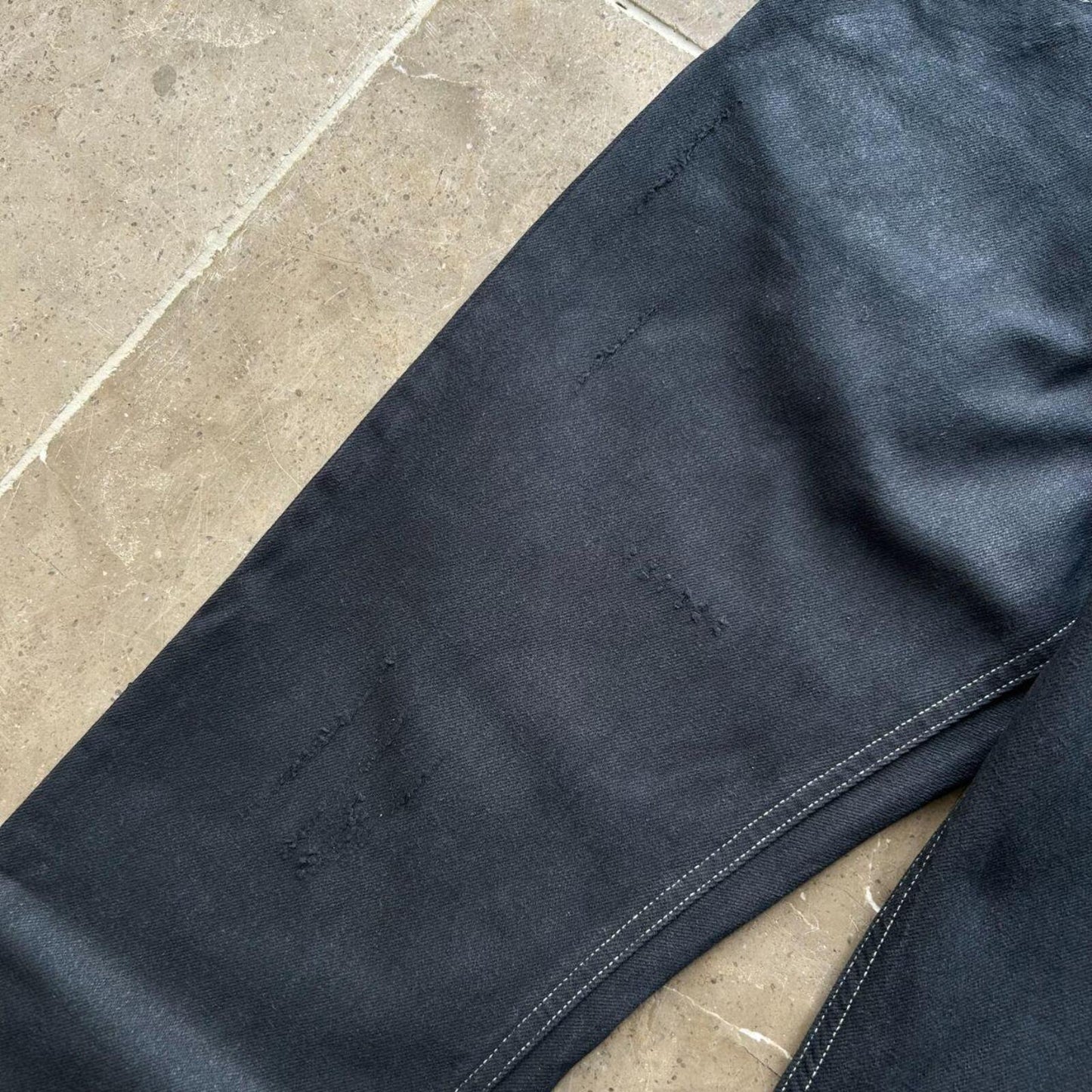 Vintage Burberry Black Label Relaxed Bootcut Jeans W30 L31