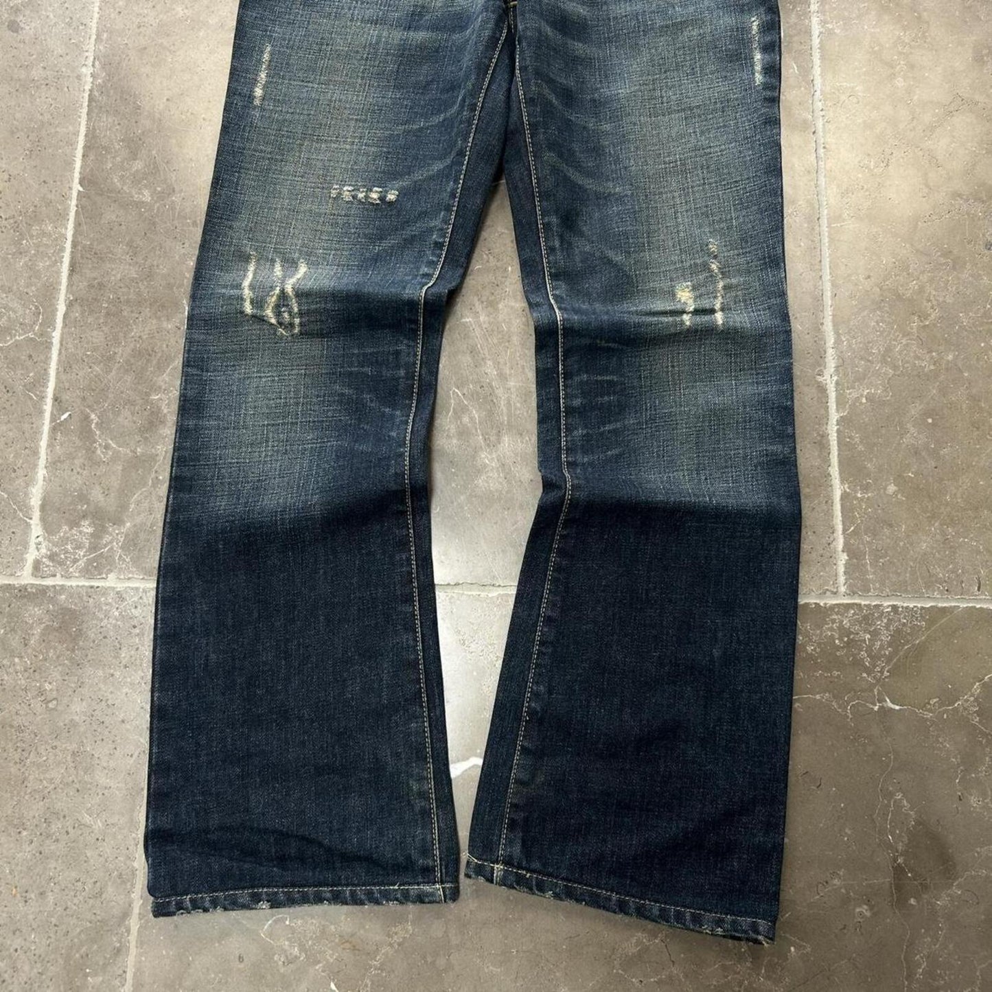 Vintage Burberry Black Label Relaxed Bootcut Jeans W30 L29