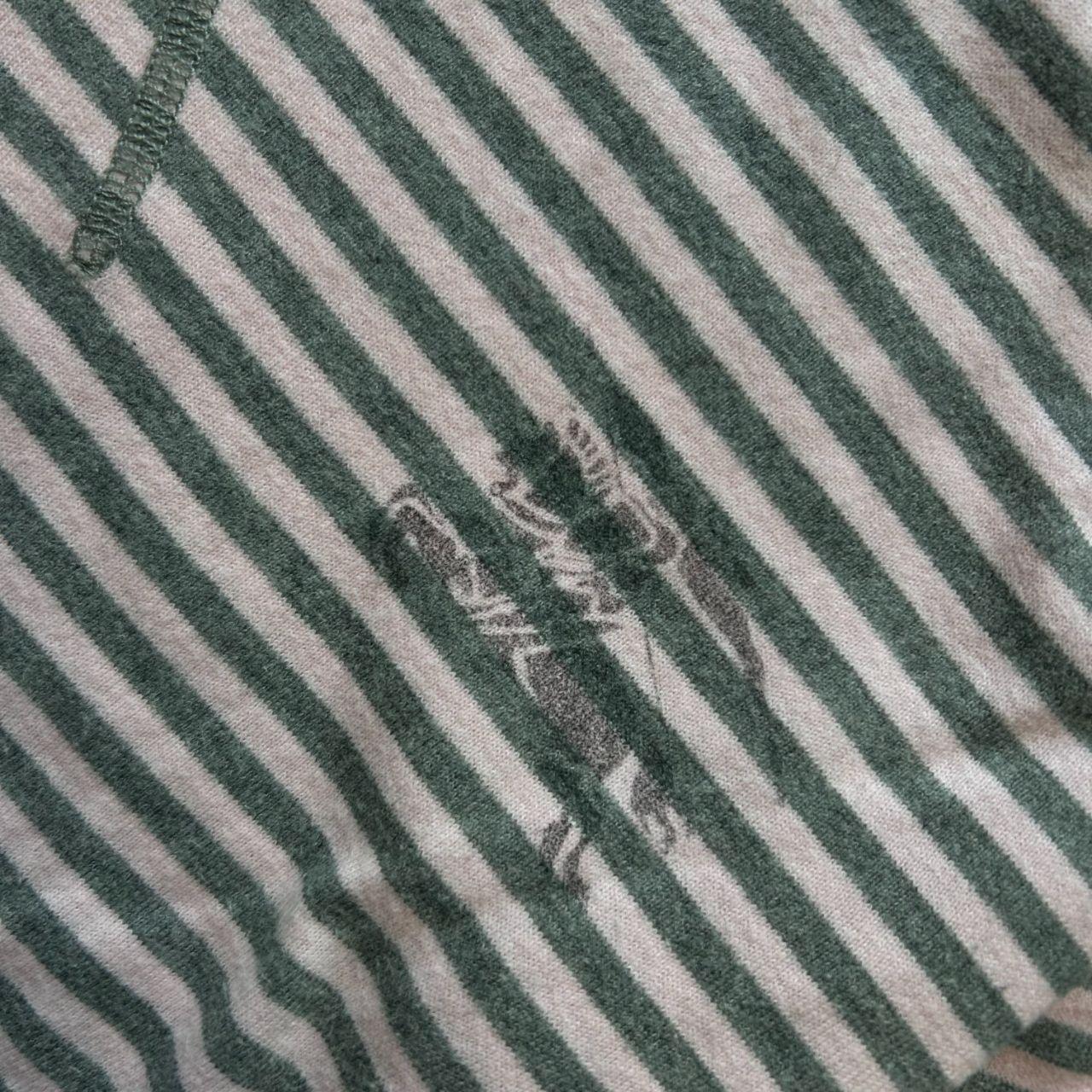 Burberry Black Label Striped Long Sleeve T Shirt M