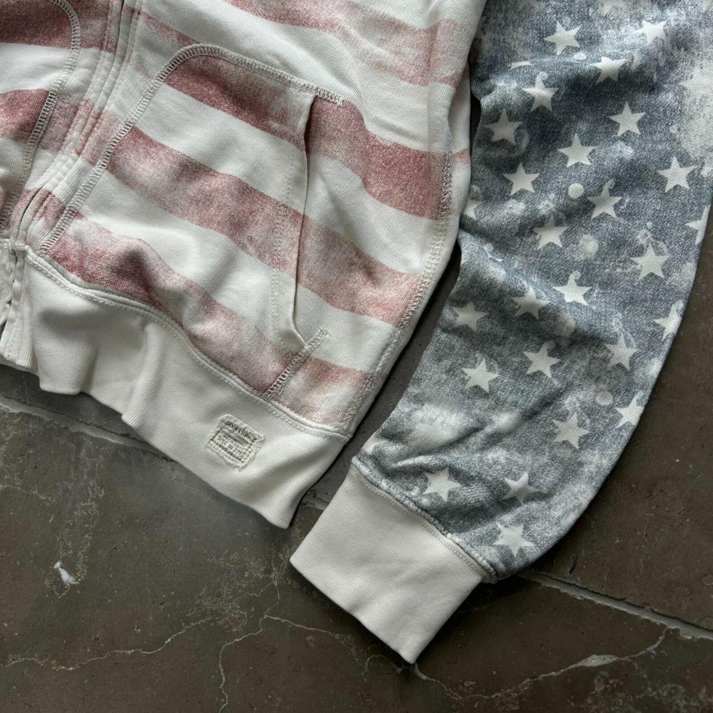 Ralph Lauren Denim and Supply USA Zip Up Hoodie M