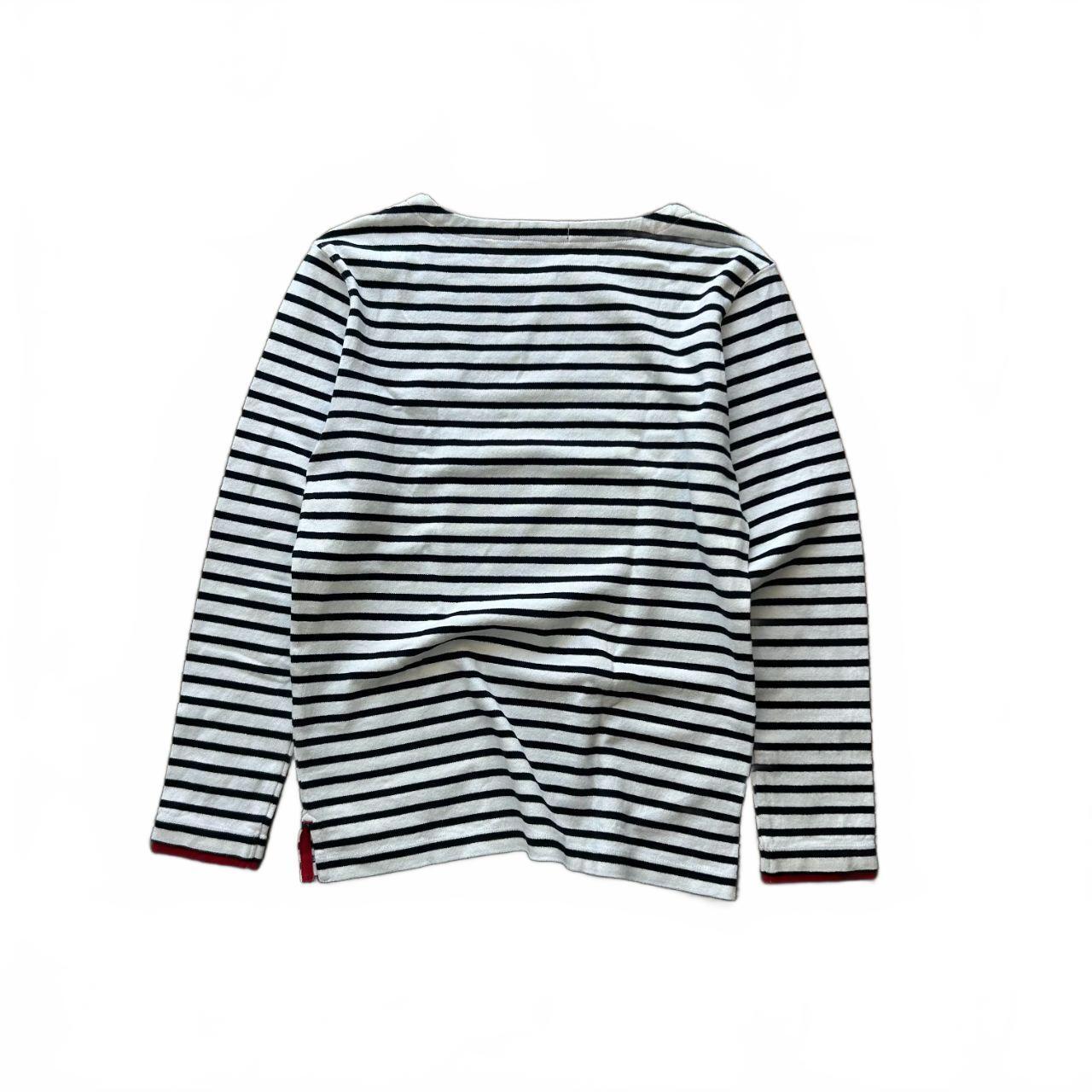 Burberry Black Label Striped Long Sleeve T Shirt S