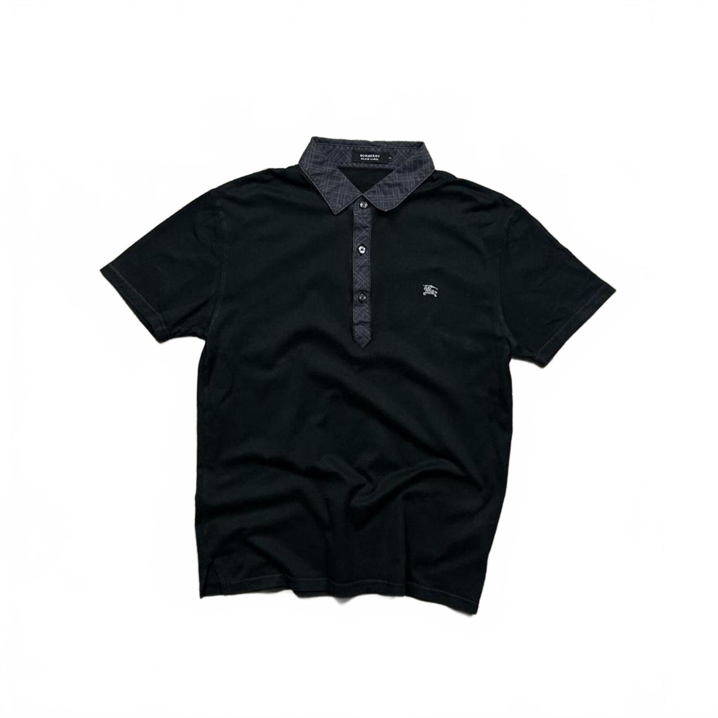 Burberry Black Label Nova Check Polo Shirt S