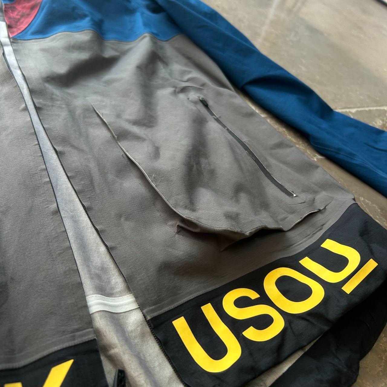 Nike x Undercover Gyakusou Blue Reflective 3M Hooded Windbreaker Jacket