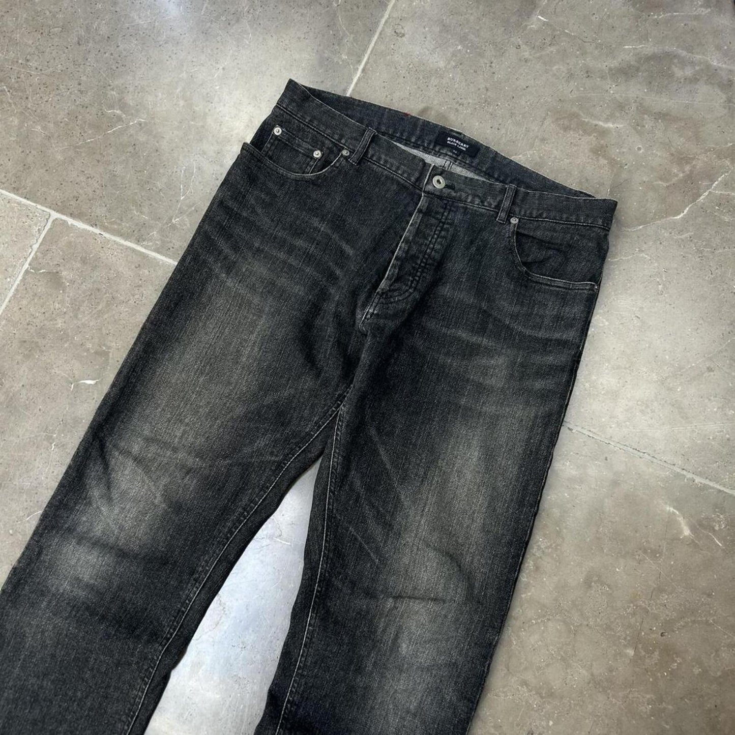 Vintage Burberry Black Label Tapered Straight Jeans W32 L34