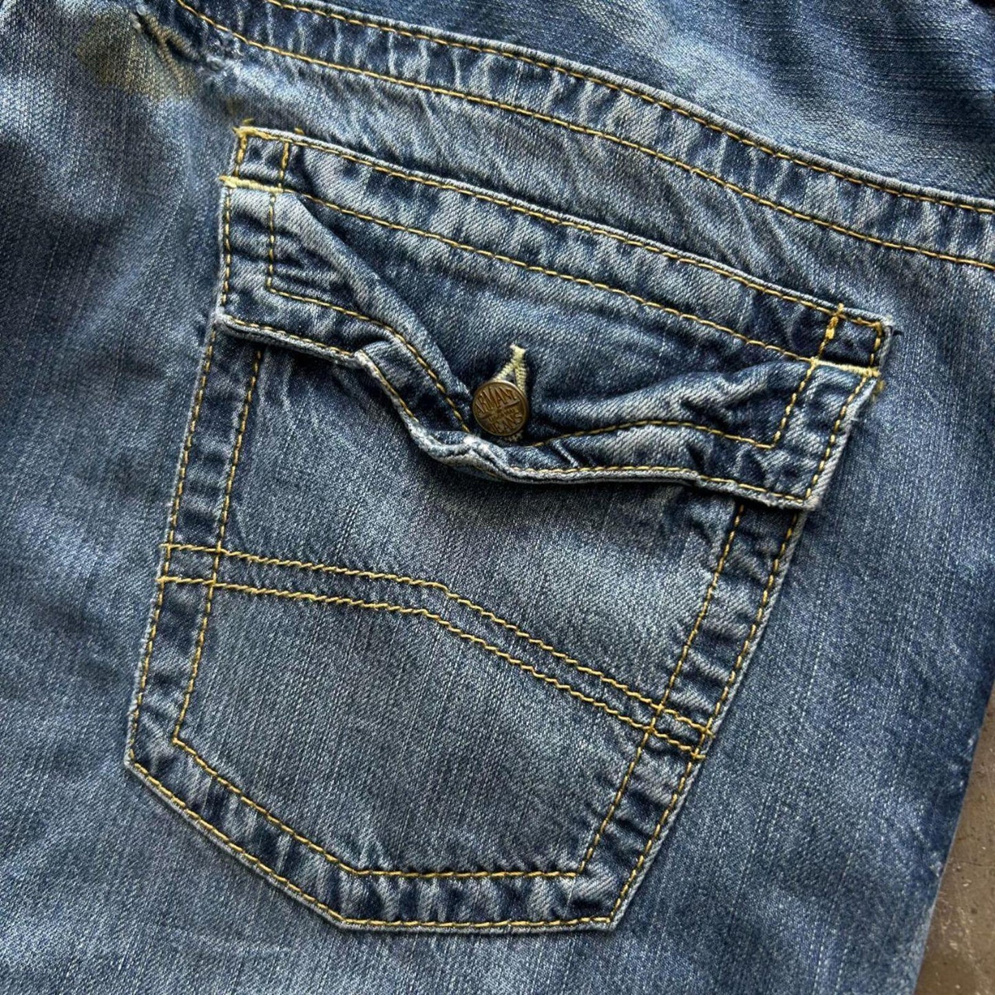 Vintage Armani Jeans Baggy Fit Jeans W36 L31