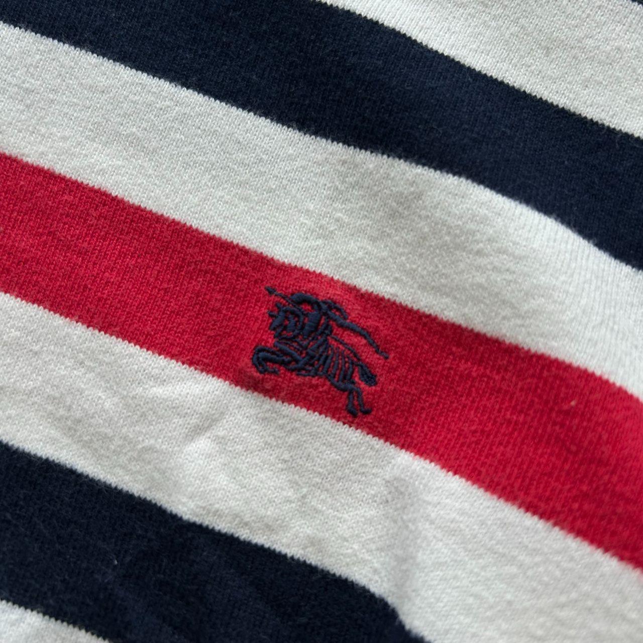 Burberry Black Label Striped Long Sleeve T Shirt S