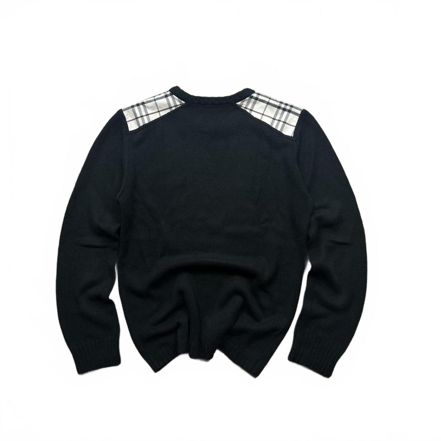 Burberry Black Label Nova Check Knit Jumper S