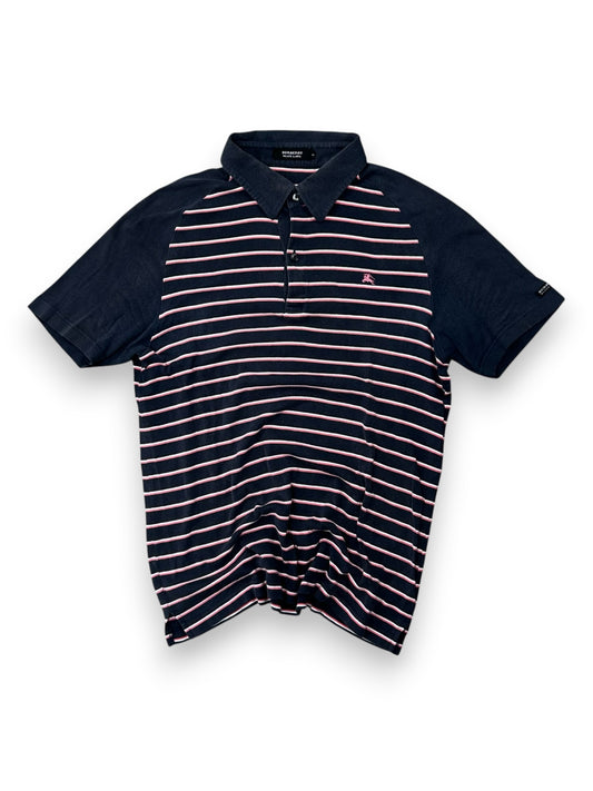 Burberry Black Label Striped Polo Shirt M