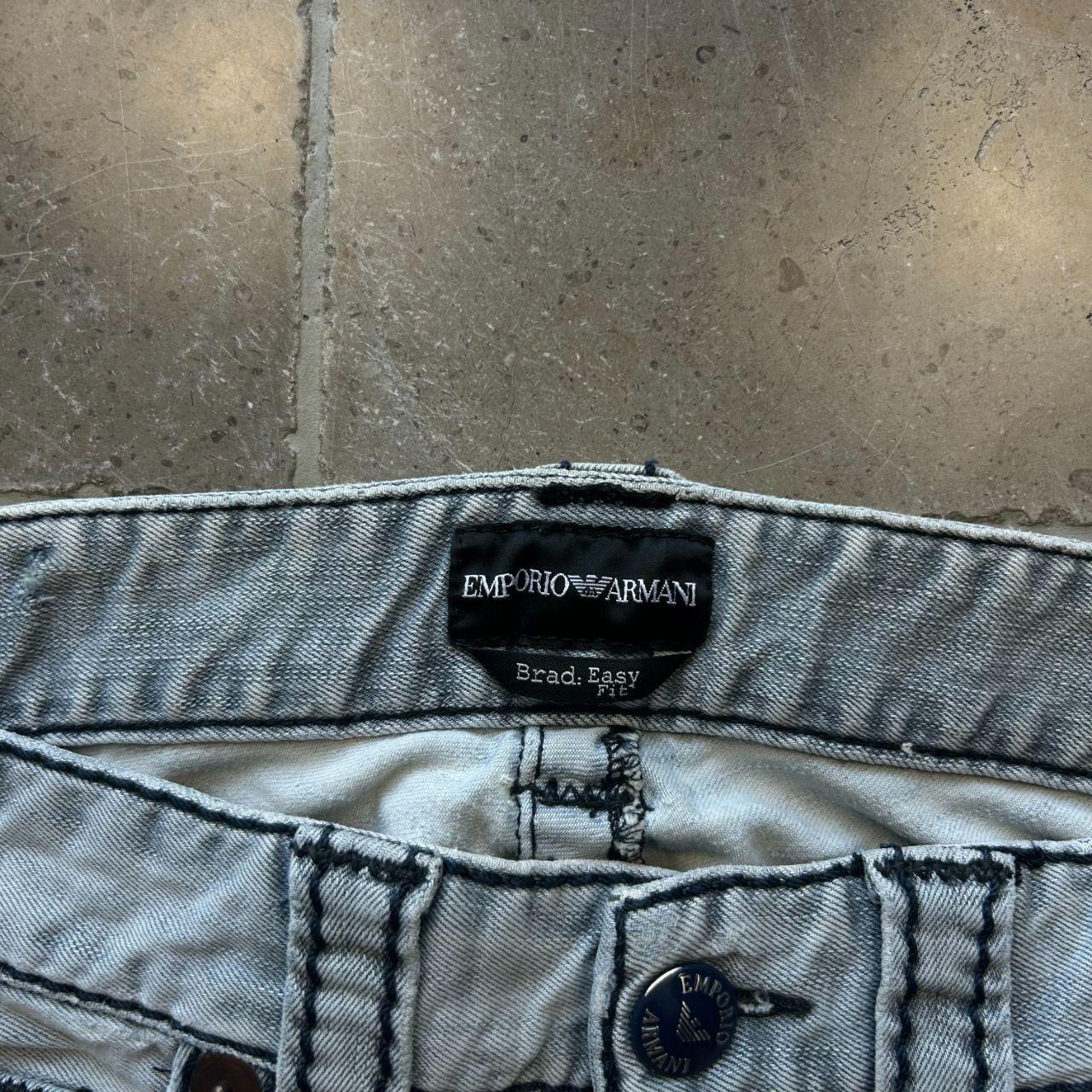 Vintage Emporio Armani Jeans Straight Relaxed Straight Jeans W30 L30