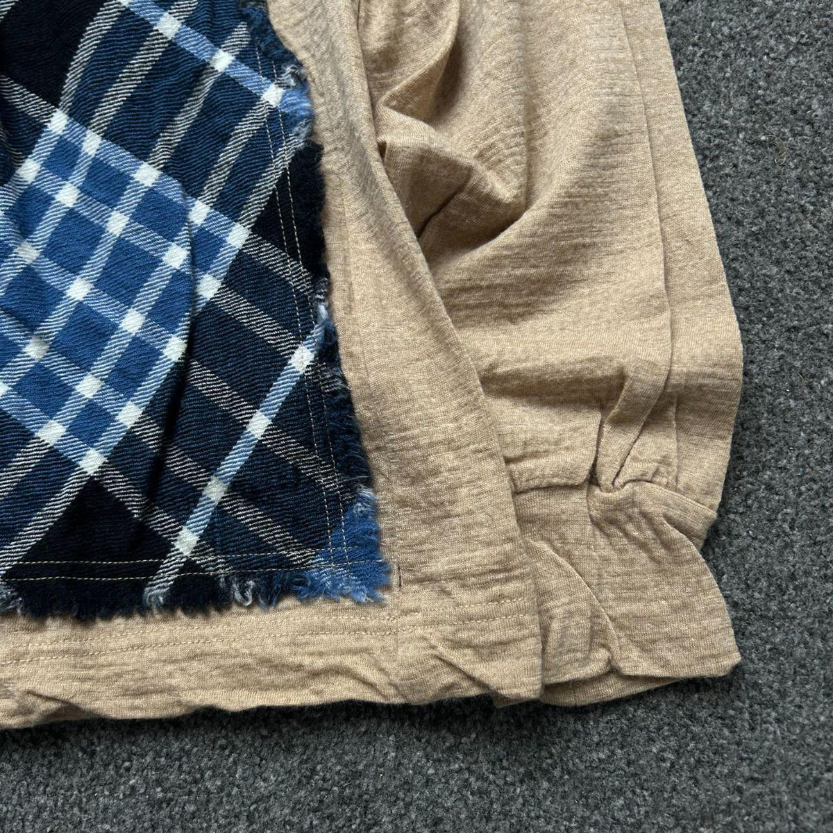 Vintage Comme Des Garcons SHIRT Tartan Knit Jumper M
