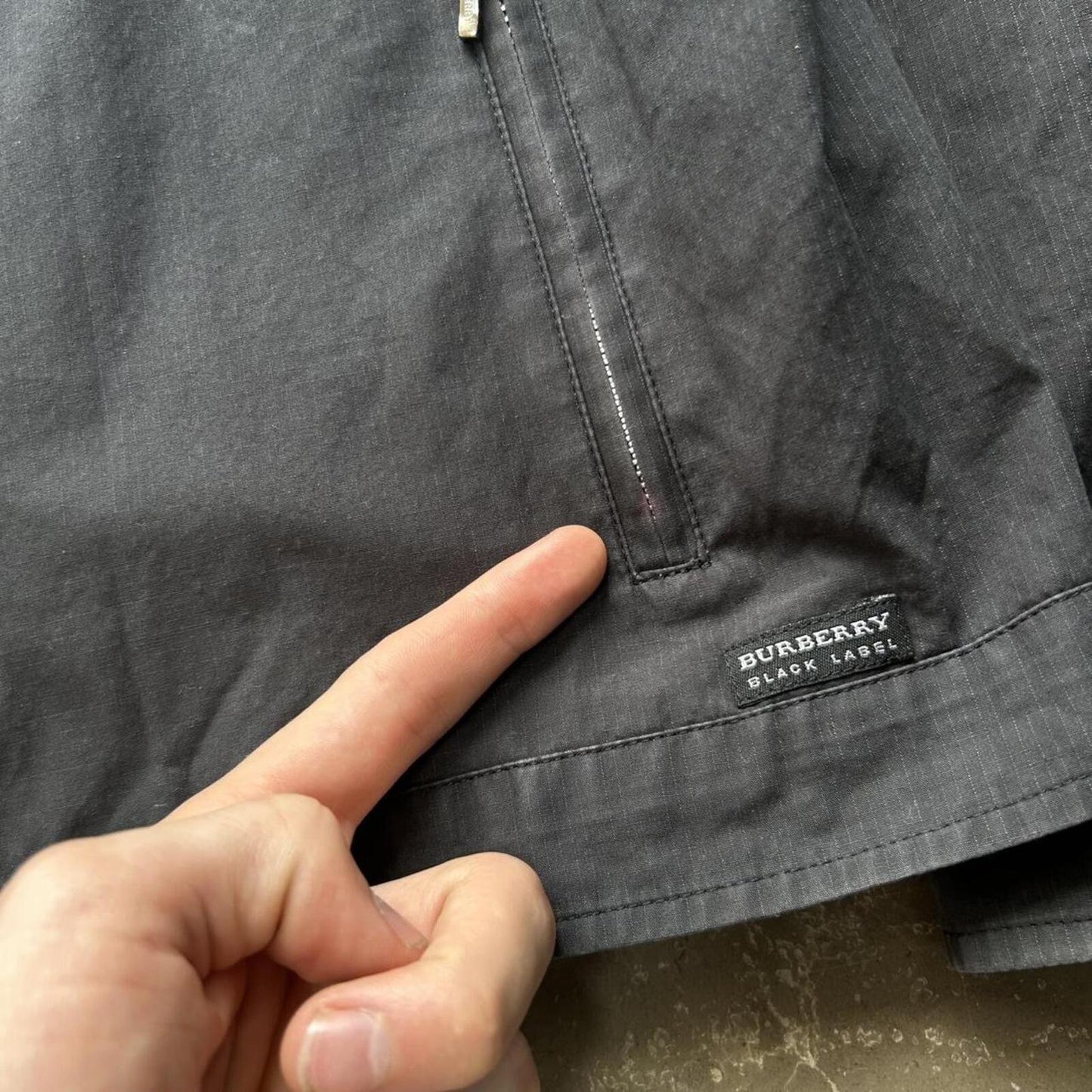 Burberry Black Label Nova Check Harrington Jacket S