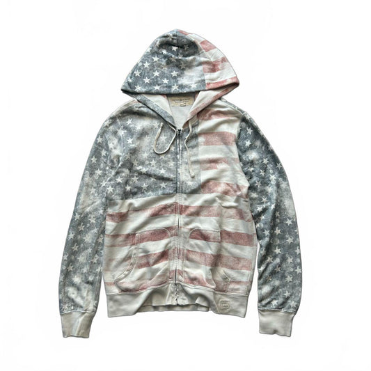 Ralph Lauren Denim and Supply USA Zip Up Hoodie M