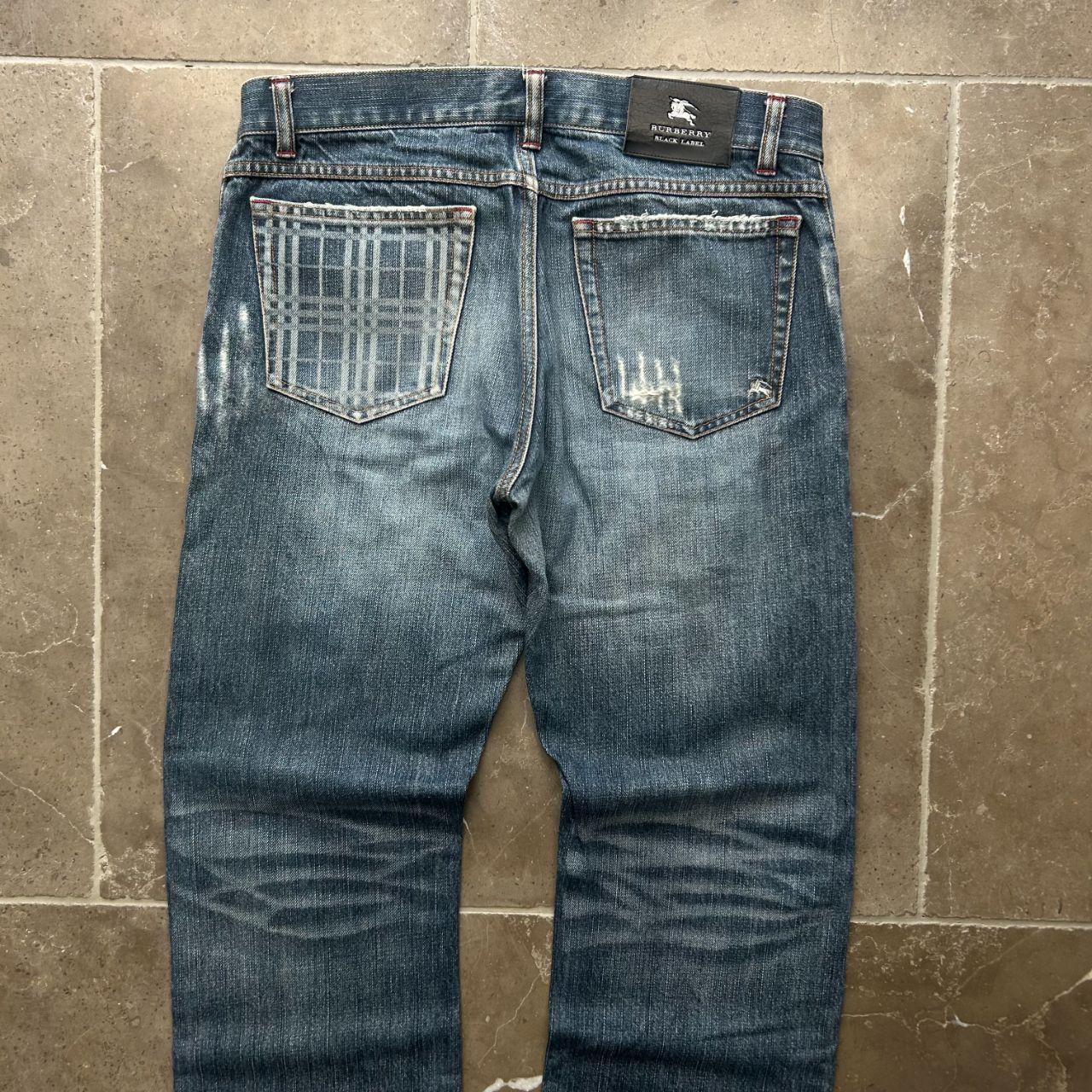 Vintage Burberry Black Label Relaxed Straight Jeans W31 L31