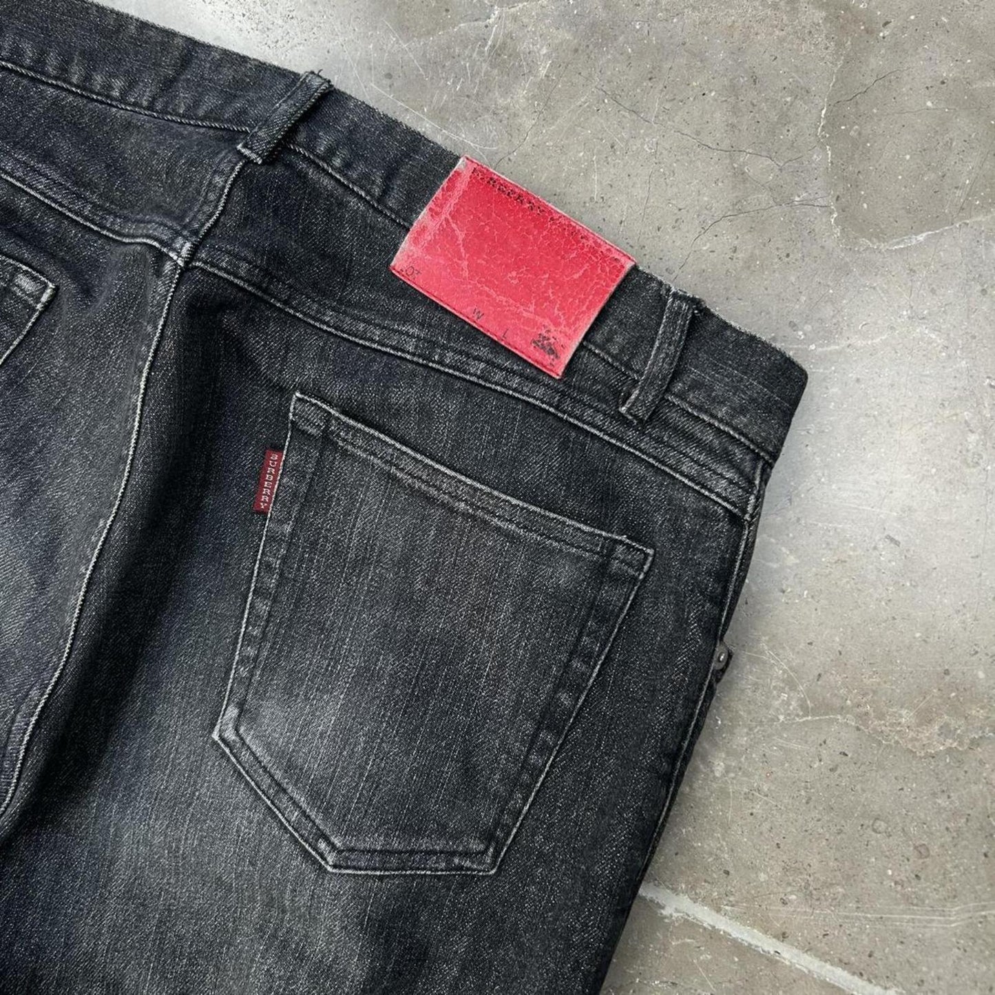 Vintage Burberry Black Label Tapered Straight Jeans W32 L34