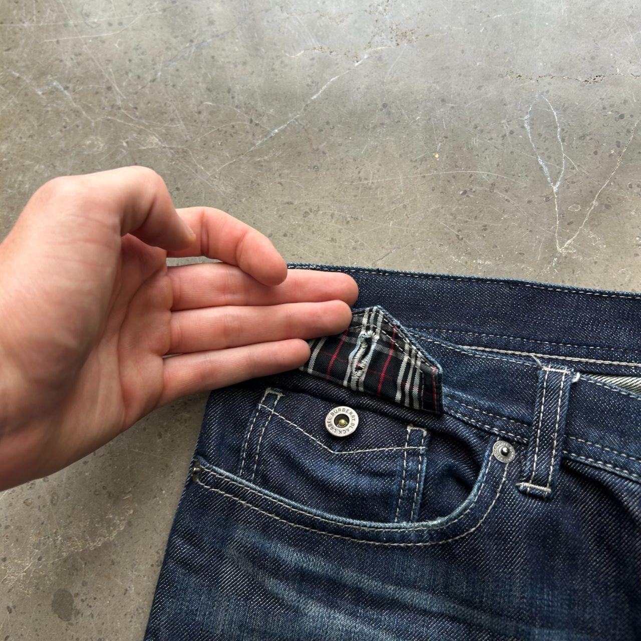 Vintage Burberry Black Label Bootcut Jeans W32 L30