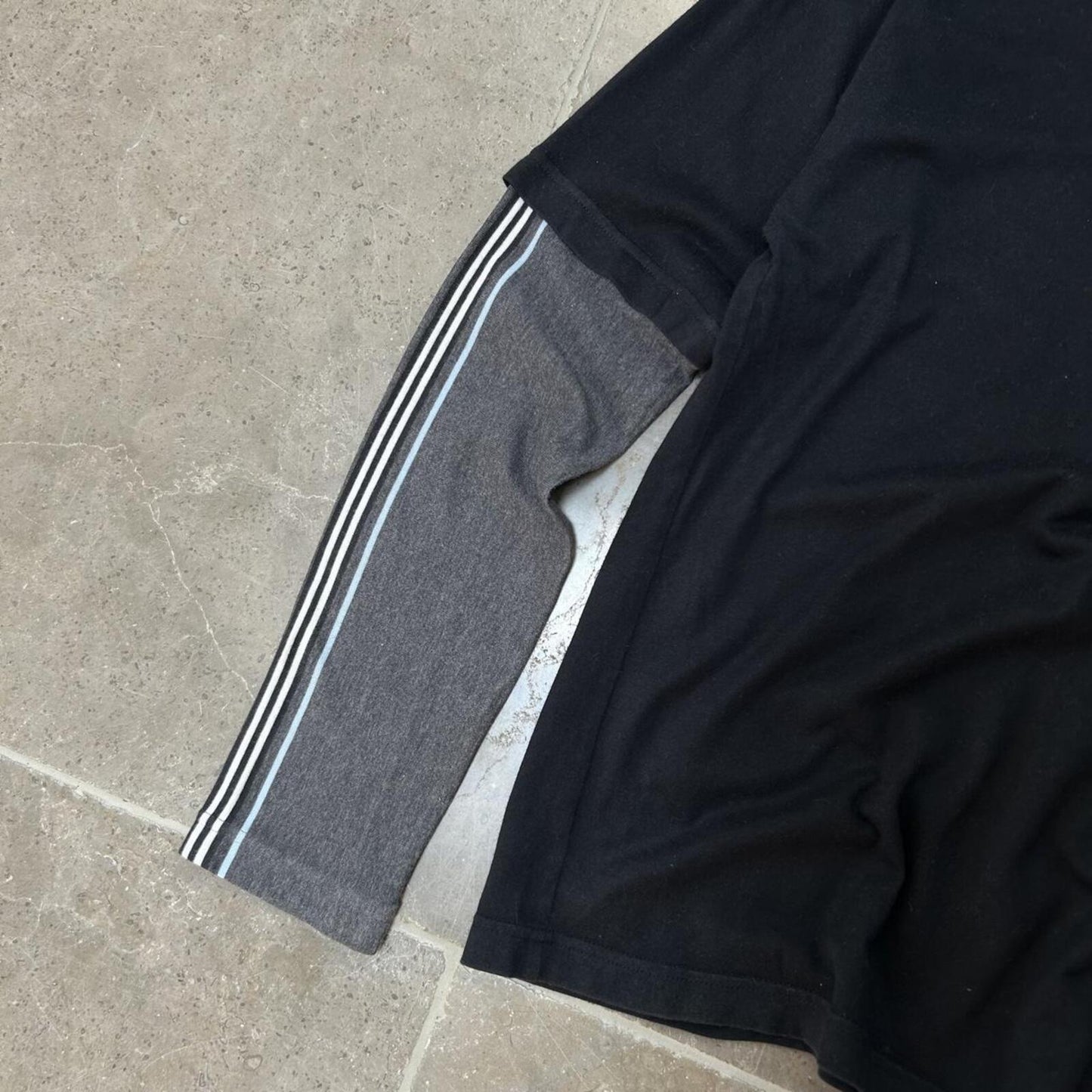 Burberry Black Label Layered Long Sleeve T Shirt S