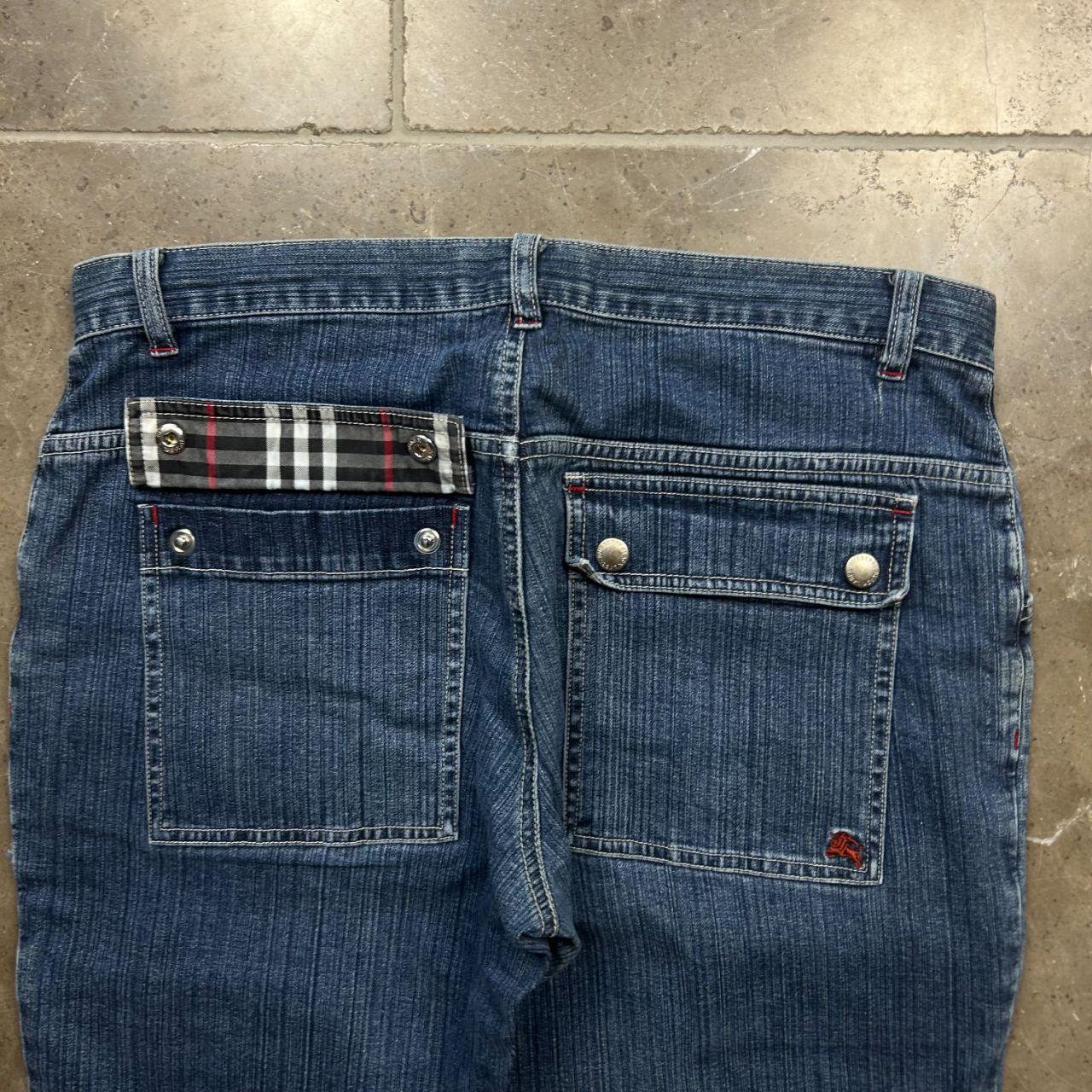 Vintage Burberry Black Label Relaxed Straight Jeans W30 L29