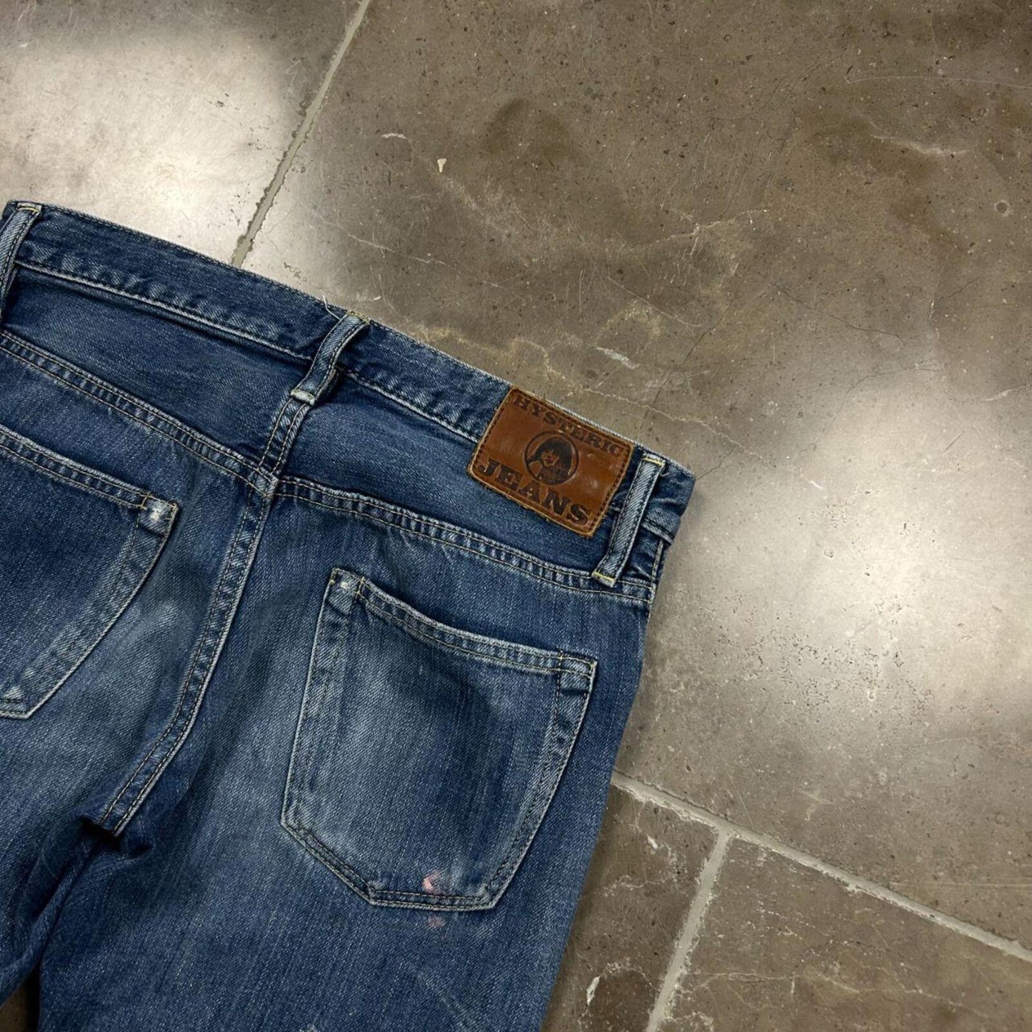 Hysteric Glamour Slim Straight Studded Denim Jeans W30 L31